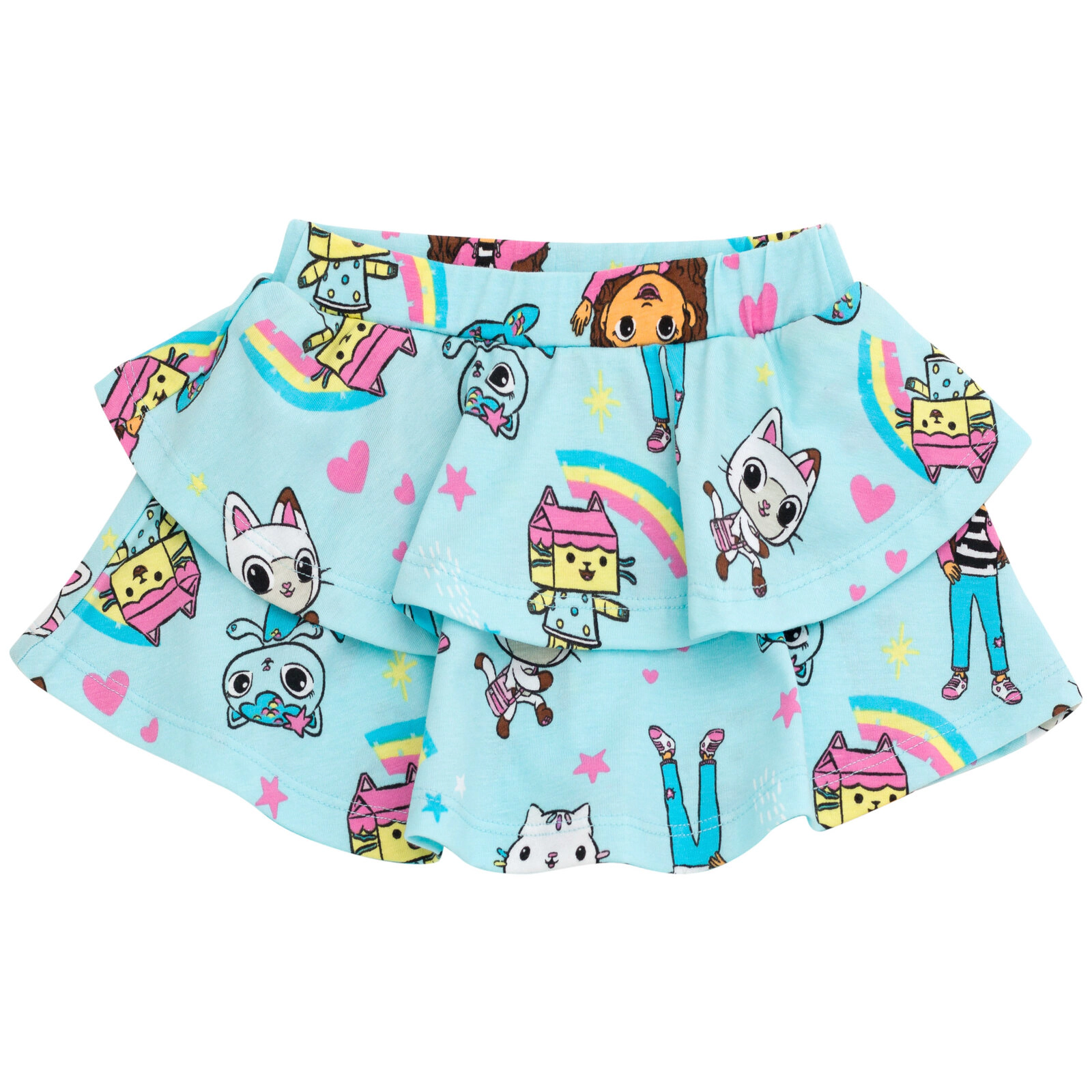 Dreamworks Gabby's Dollhouse Girls' 2-Piece Skort Set