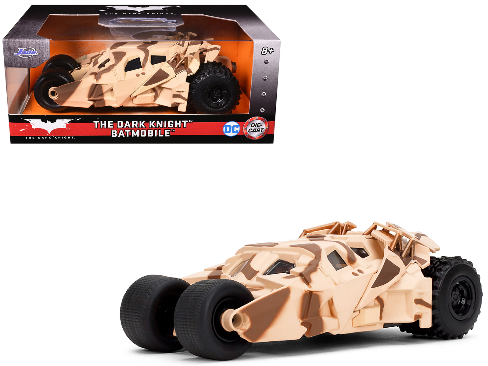 Jada Batmobile Tumbler Camouflage "The Dark Knight Rises" (2012) Movie "Hollywood Rides" Series 1/32 Diecast