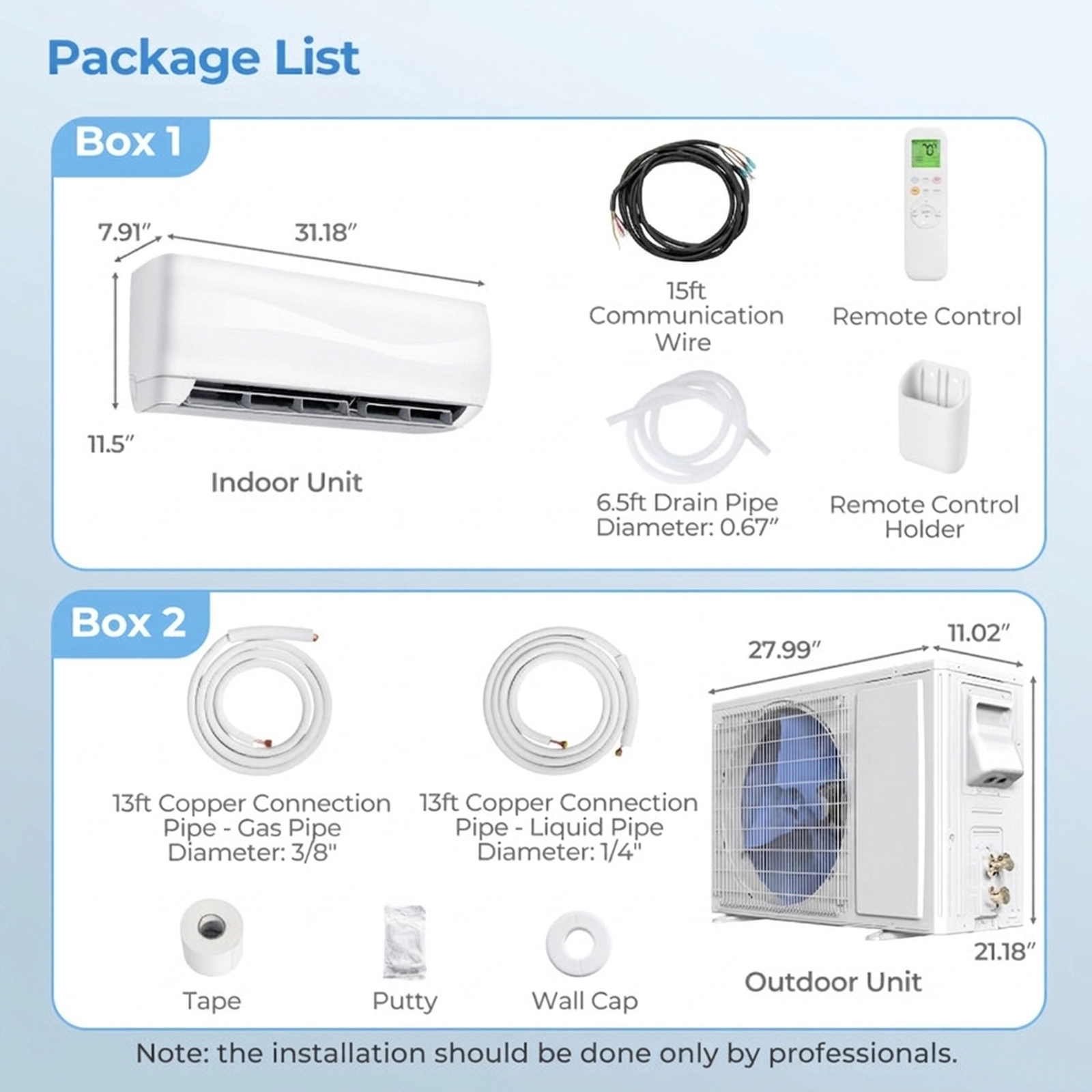 SUGIFT 12000-BTU 20-SEER2 115V 750-sq ft 1-Ton Ductless Mini Split Air Conditioner with Heat Pump and Remote