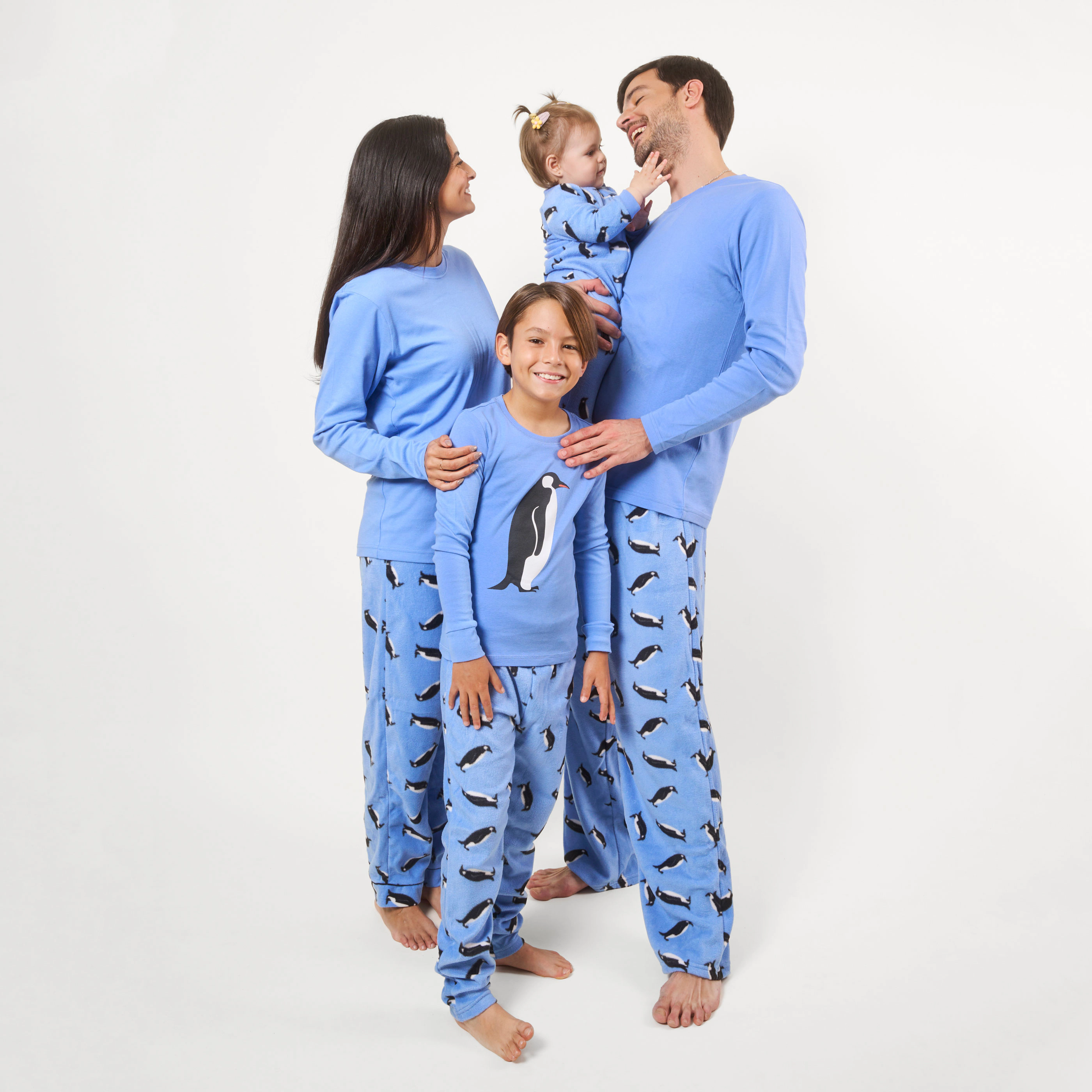 Leveret Baby/Toddler Holiday Print Fleece Footed Pajamas