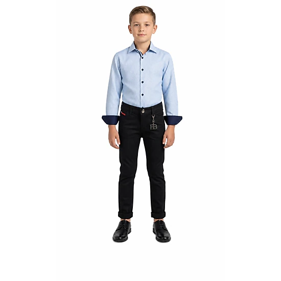 Elie Balleh Boys Slim Fit Stylish Printed Shirt