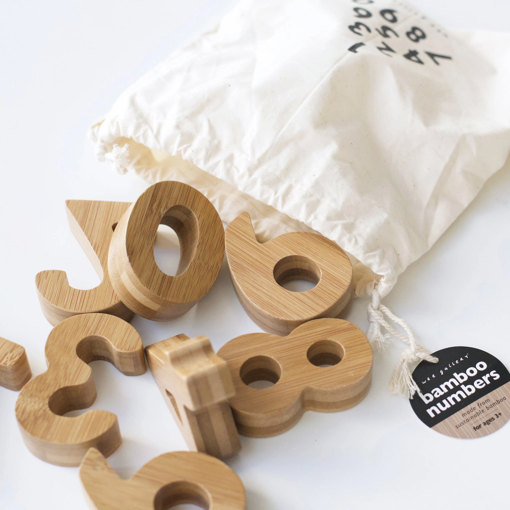 Wee Gallery Bamboo Numbers