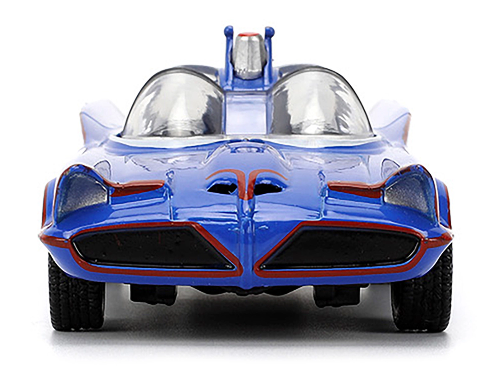 Jada 1966 Batmobile Blue "Batman" (1966-1968) Classic TV Series "Hollywood Rides" Series 1/32 Diecast Model Car by Jada