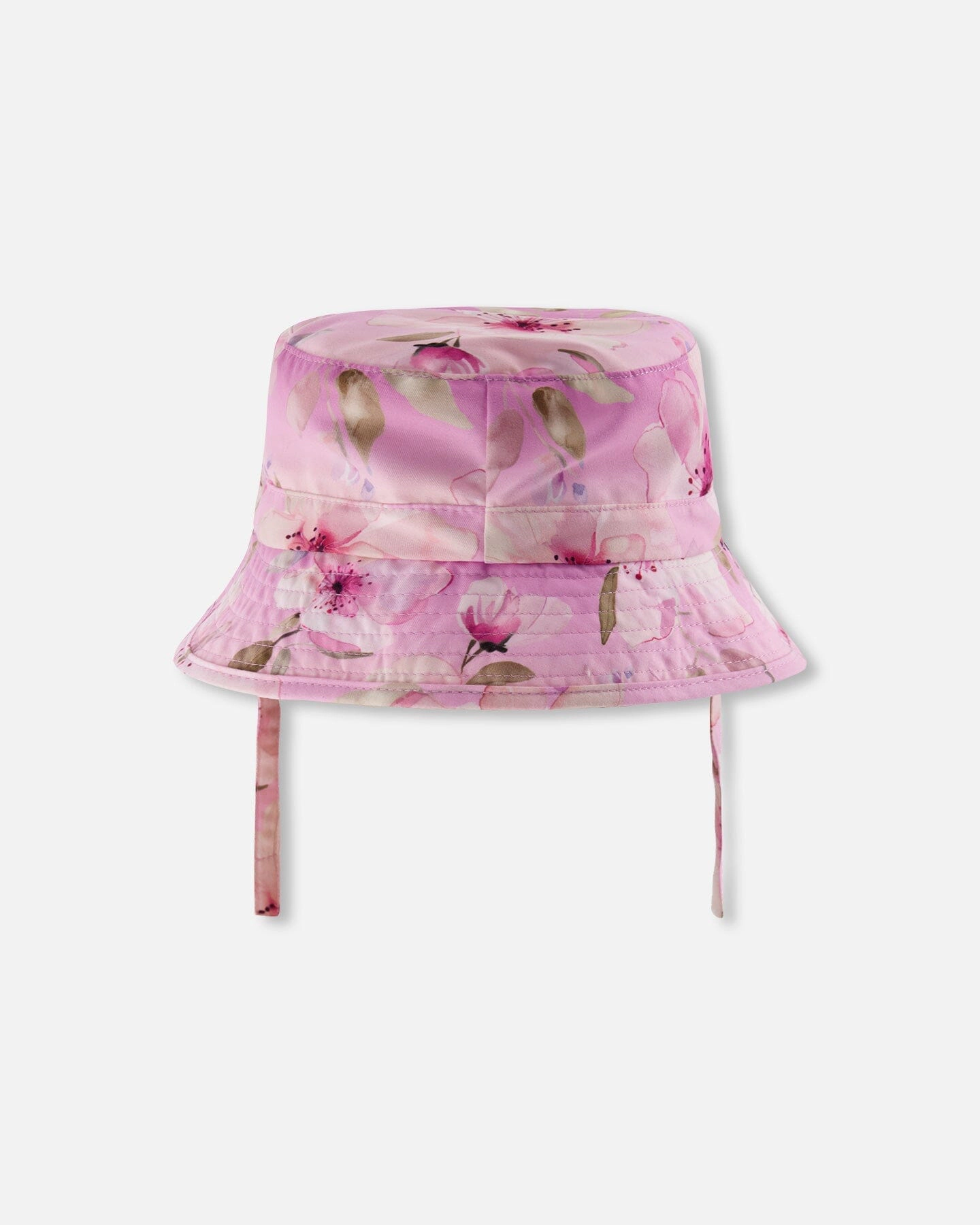Deux par Deux Girls Beach Hat Flower Print
