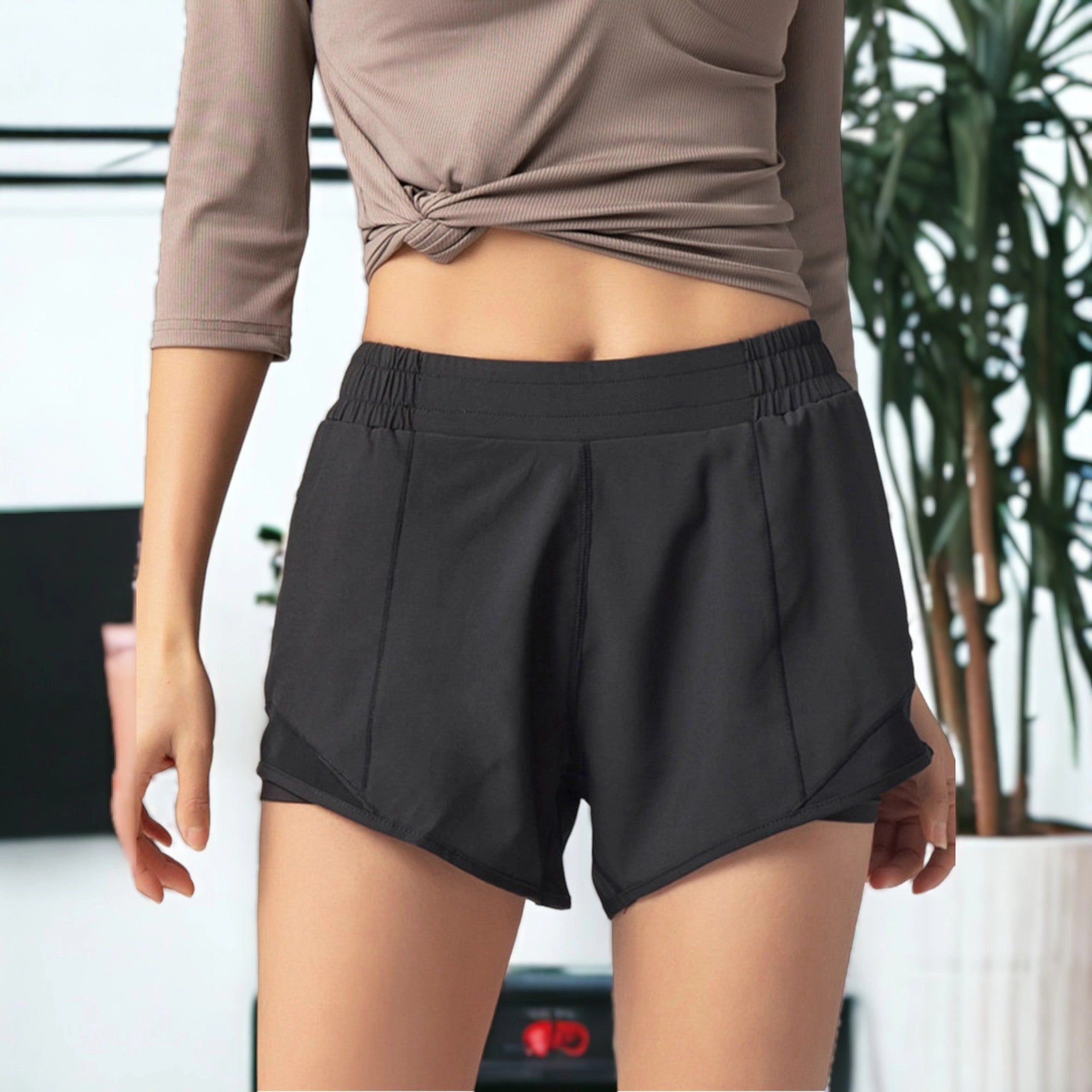 Anna-Kaci Women's Workout Shorts Athletic Sports Running Active Yoga Gym Sport