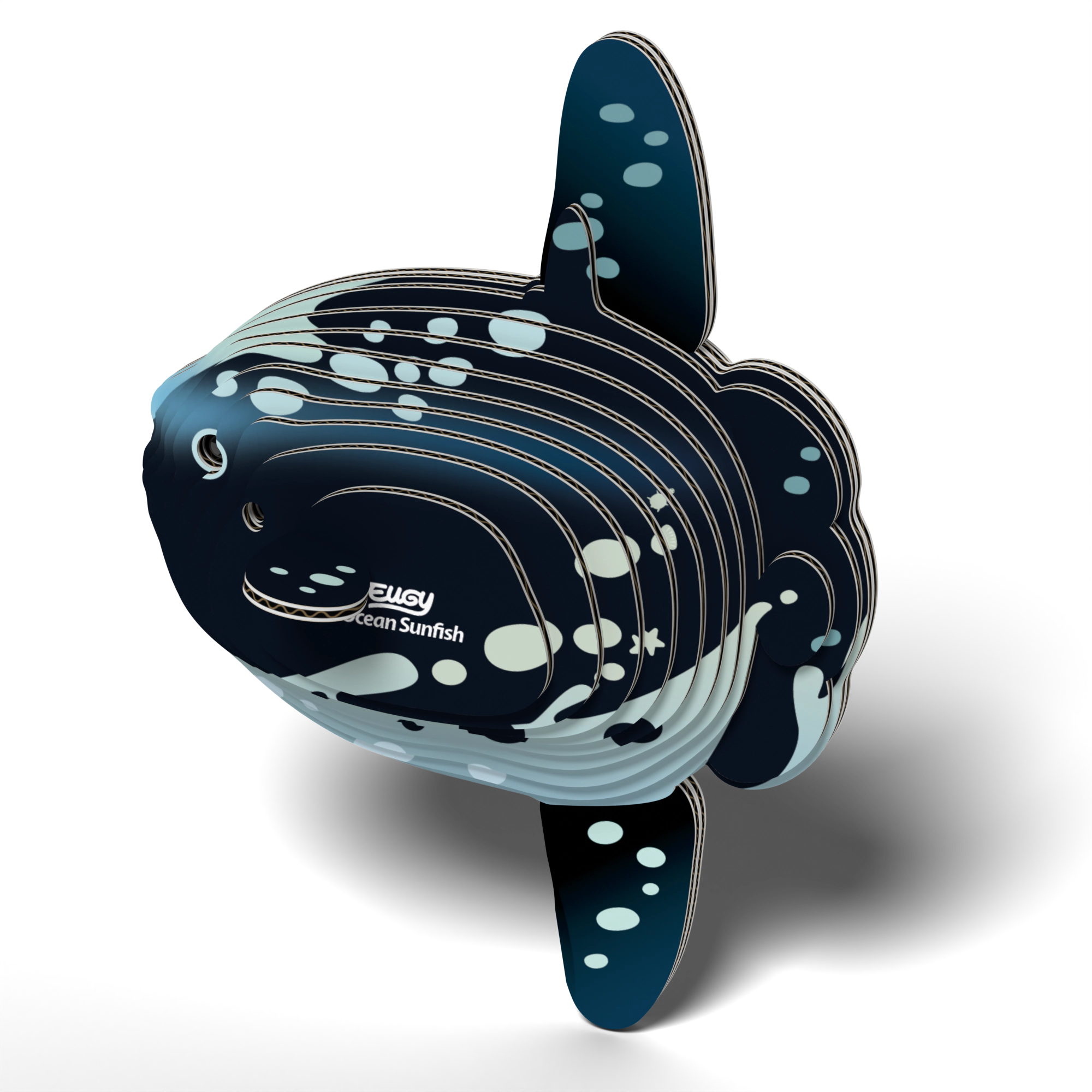 EUGY Ocean Sunfish 3D Puzzle - contains 27 puzzle pieces
