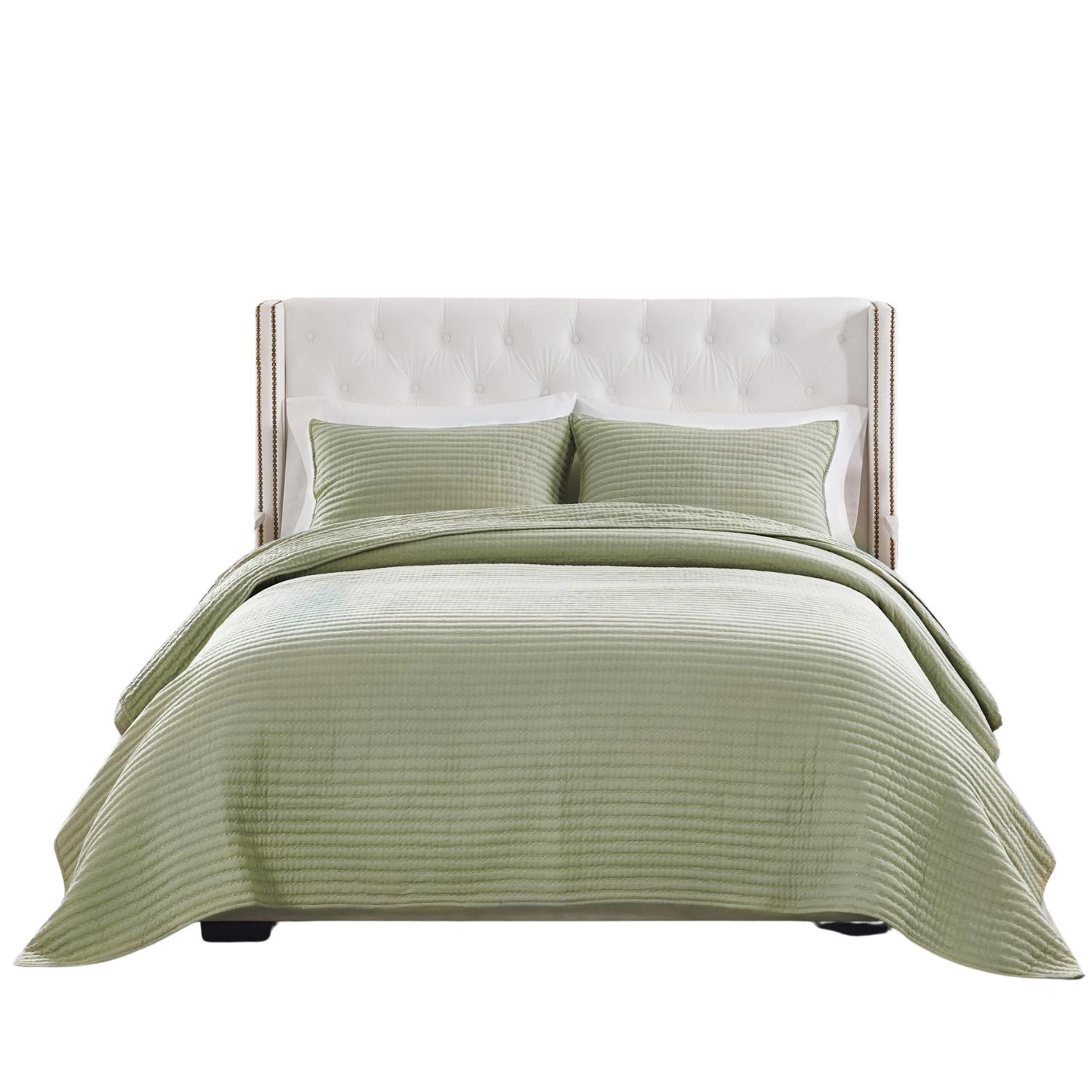 Greenland Home Fashions Vineyard Luxurious Modern Design Quilt Bedding Set 3 Piece