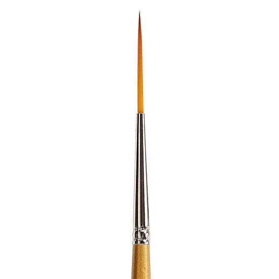 KINGART Original Gold 9050 Script Liner Golden Taklon Brush