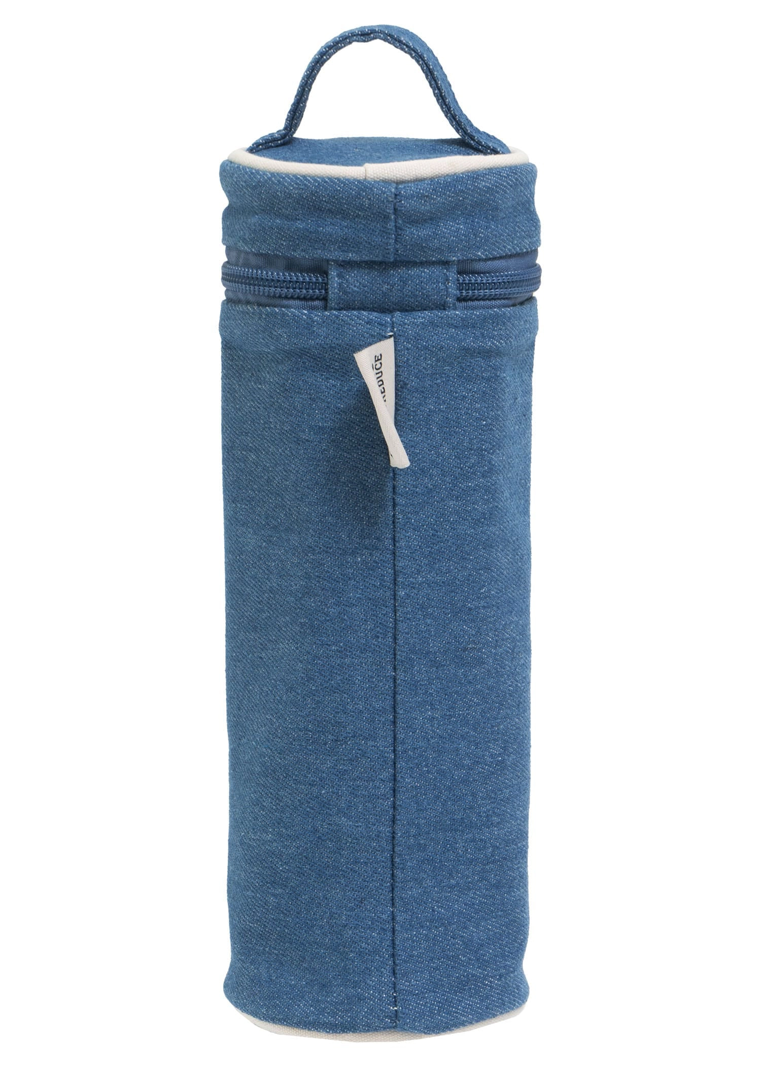 La L'Amour 16 oz Cotton Canvas Top-Handle Cylinder Toothbrush Case