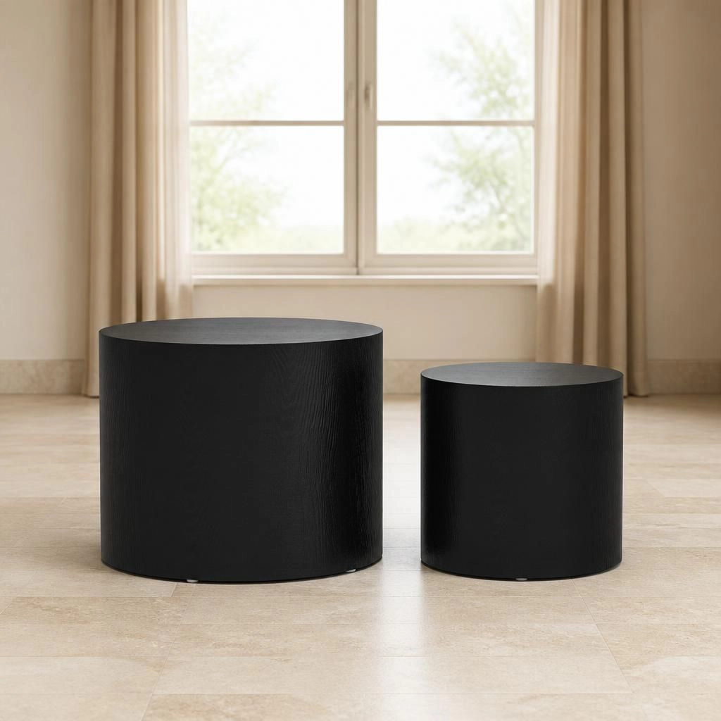GOODSILO Square Compact Low Profile Accent End Table
