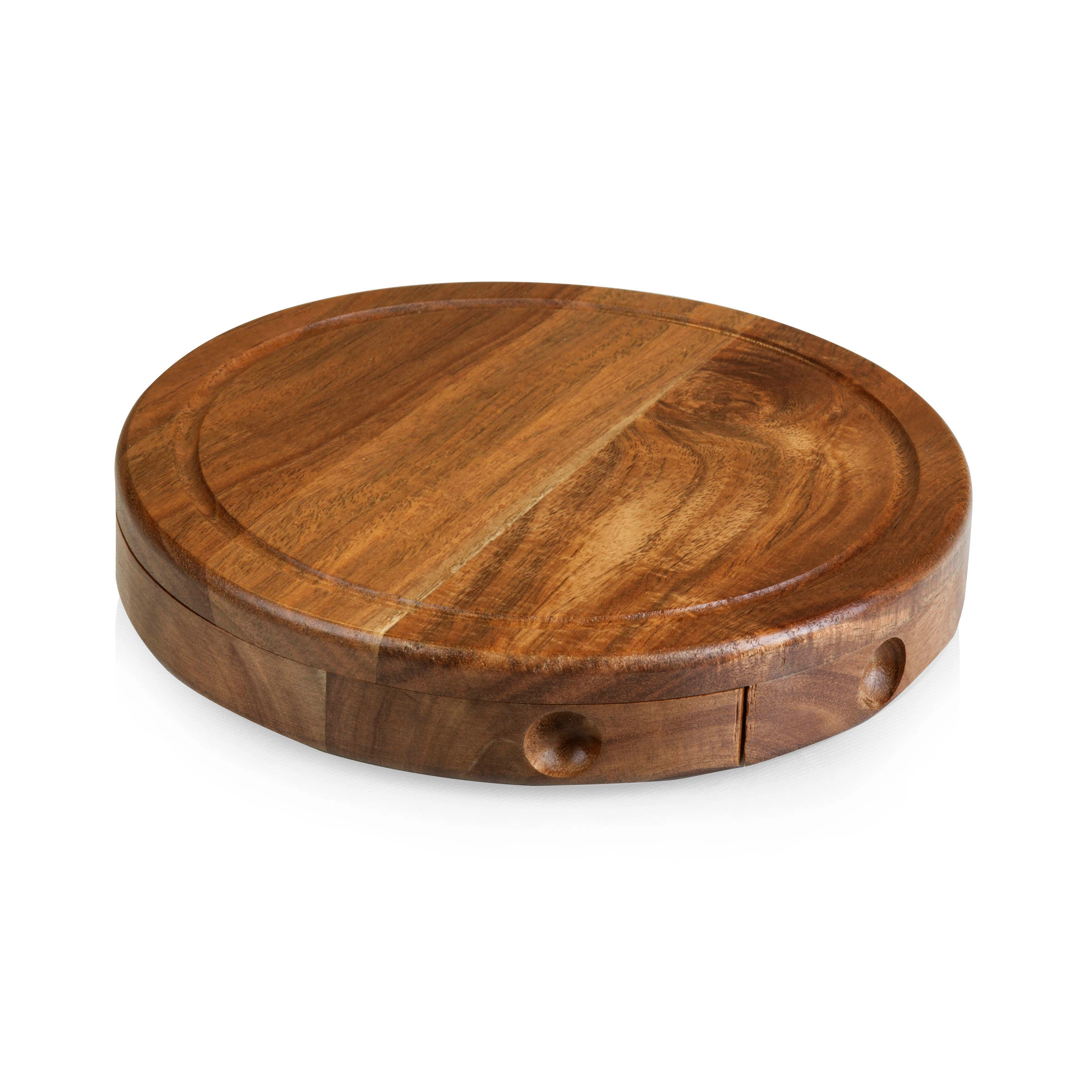 TOSCANA Acacia Brie Cheese Cutting Board & Tools Set
