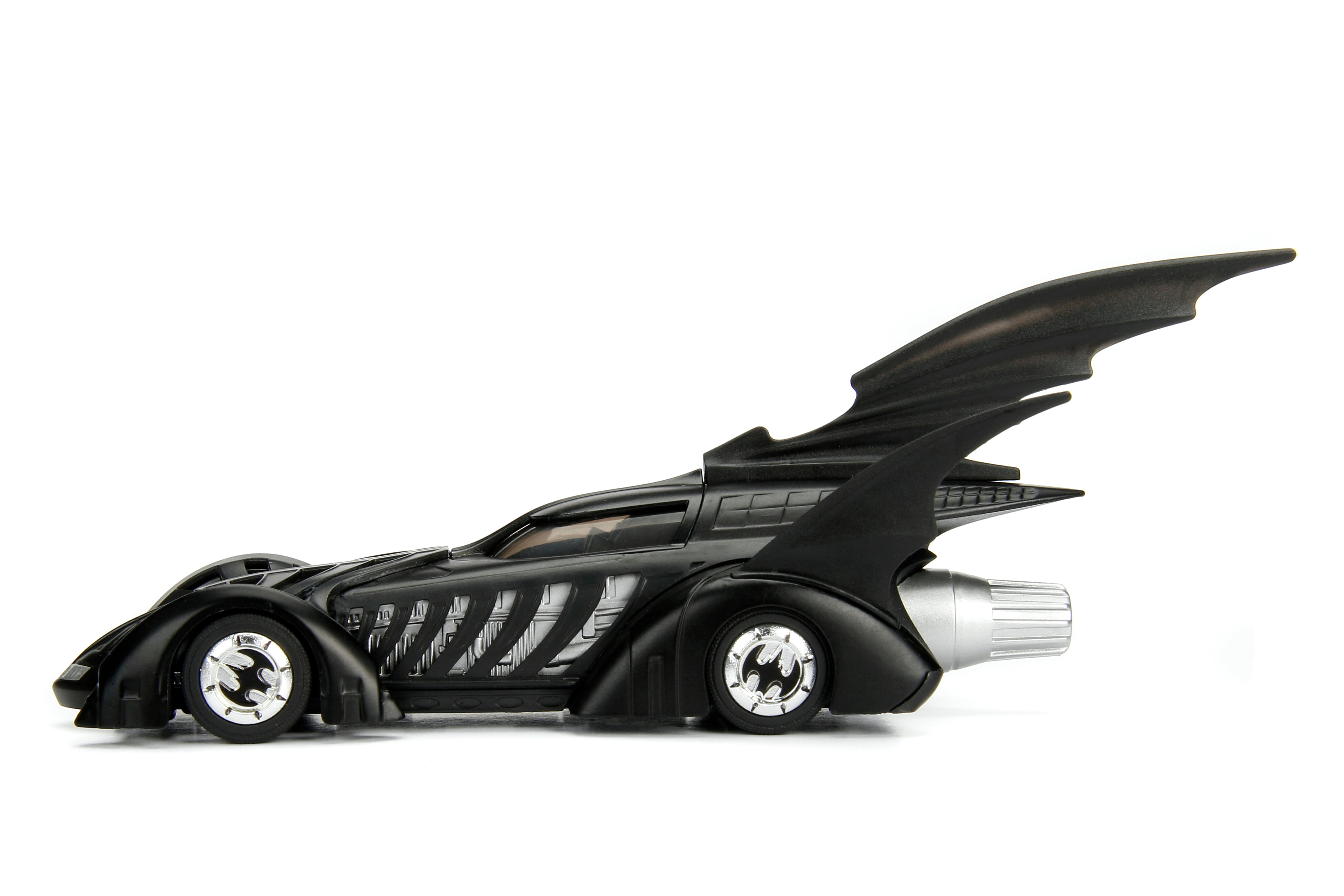 Jada Batmobile Black "Batman Forever" (1995) Movie "Hollywood Rides" Series 1/32 Diecast Model Car by Jada