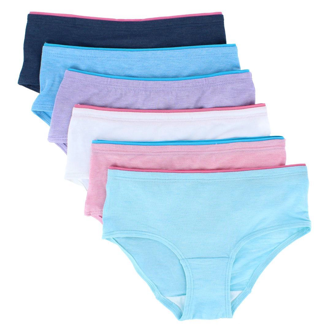 Fruit of the Loom Girl's 360 Stretch True Comfort Briefs (6 Pack)