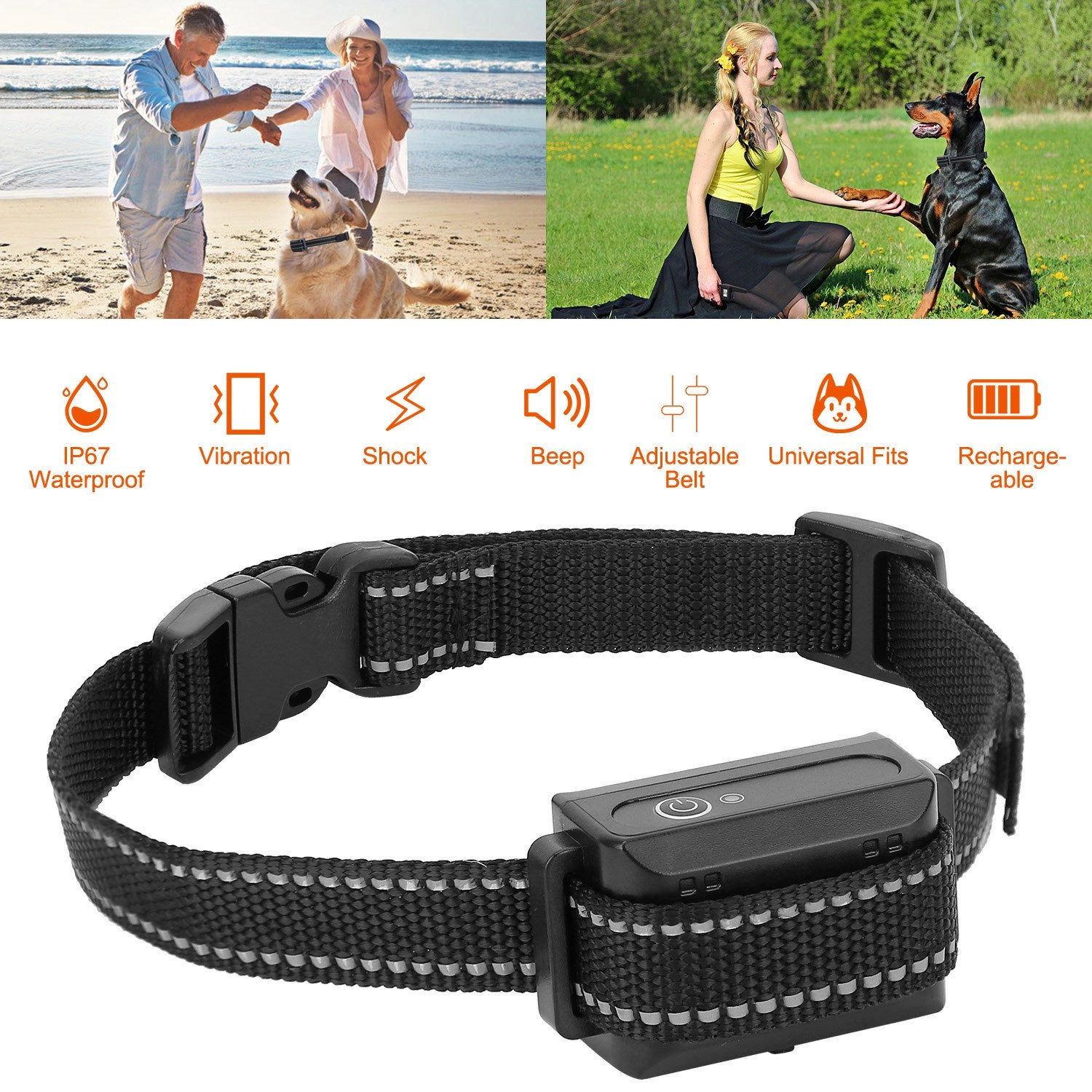 GBruno Waterproof Dog Training Collar Receiver