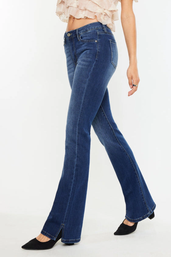 KanCan Women's Essentials High Rise Bootcut Jeans Constance