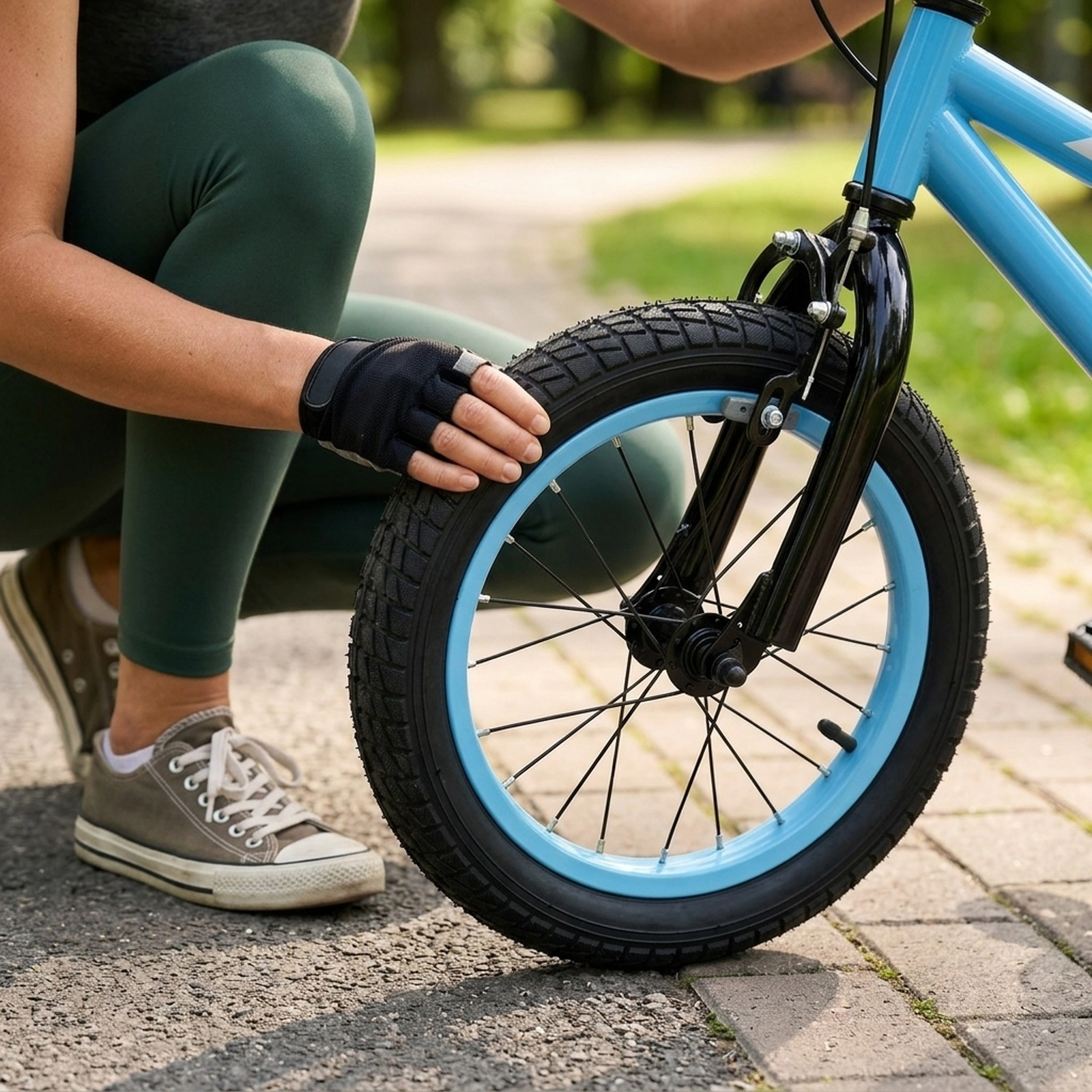 12-in Kids Bike with Detachable Training Wheels Easy-Release Saddle and Custom Number Plate for Ages 3-4 Toddler Bicycle