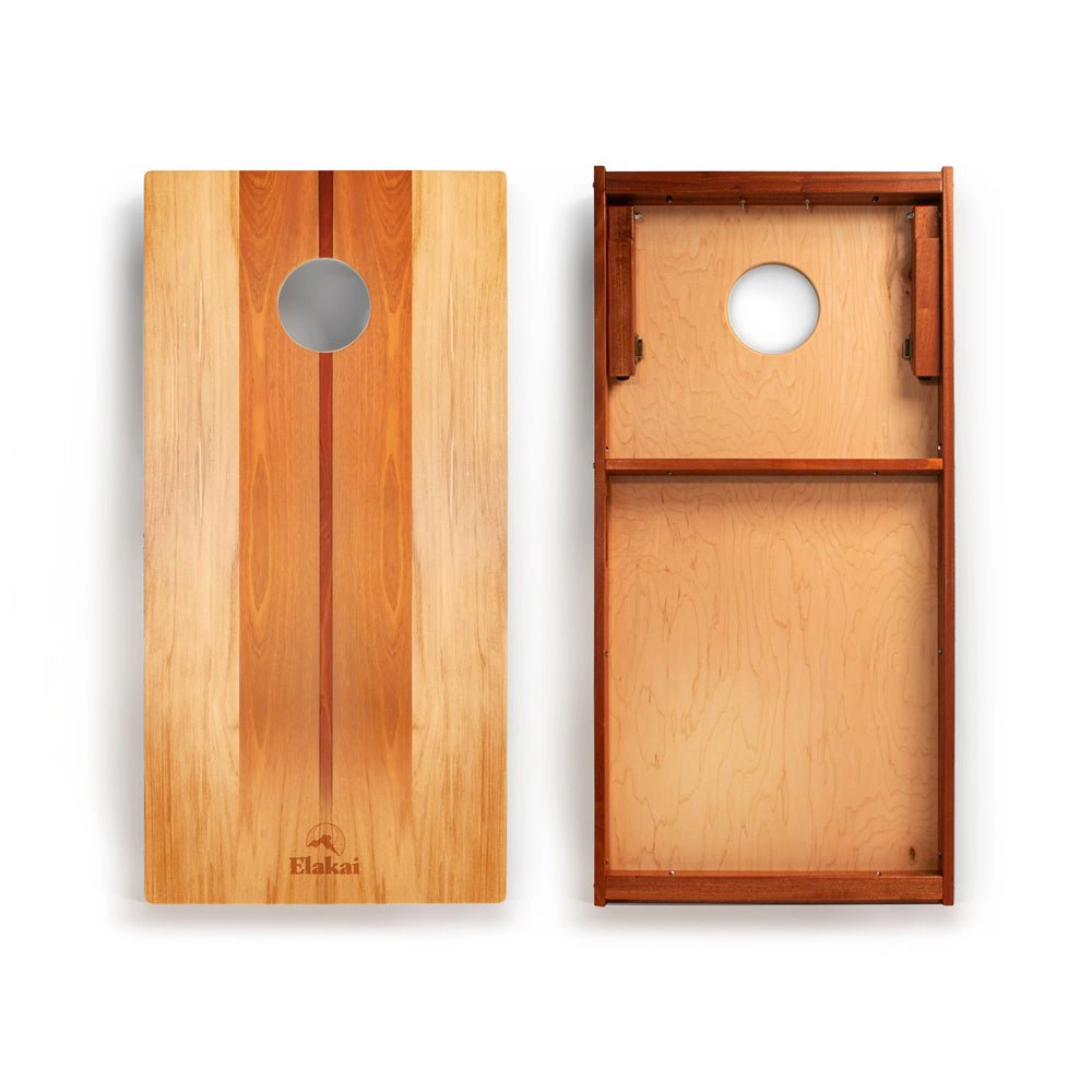 Elakai Woody Mahogany Pathfinder Cornhole Boards