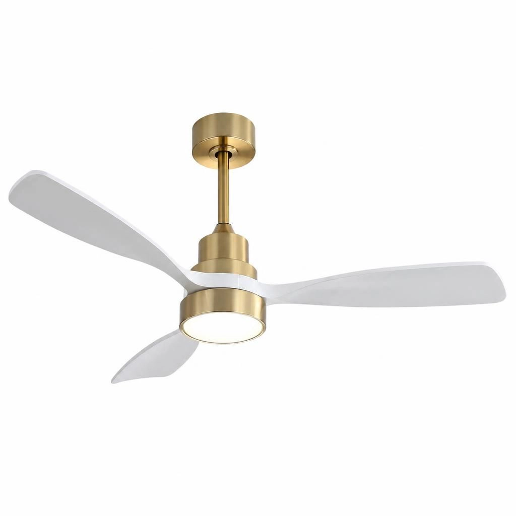 ELEMENT ACE 48 Inch Quiet Metal Wood Ceiling Fan