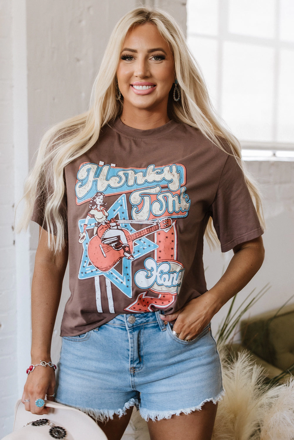 Threaded Pear Women's Honky Tonk Fashion Tee