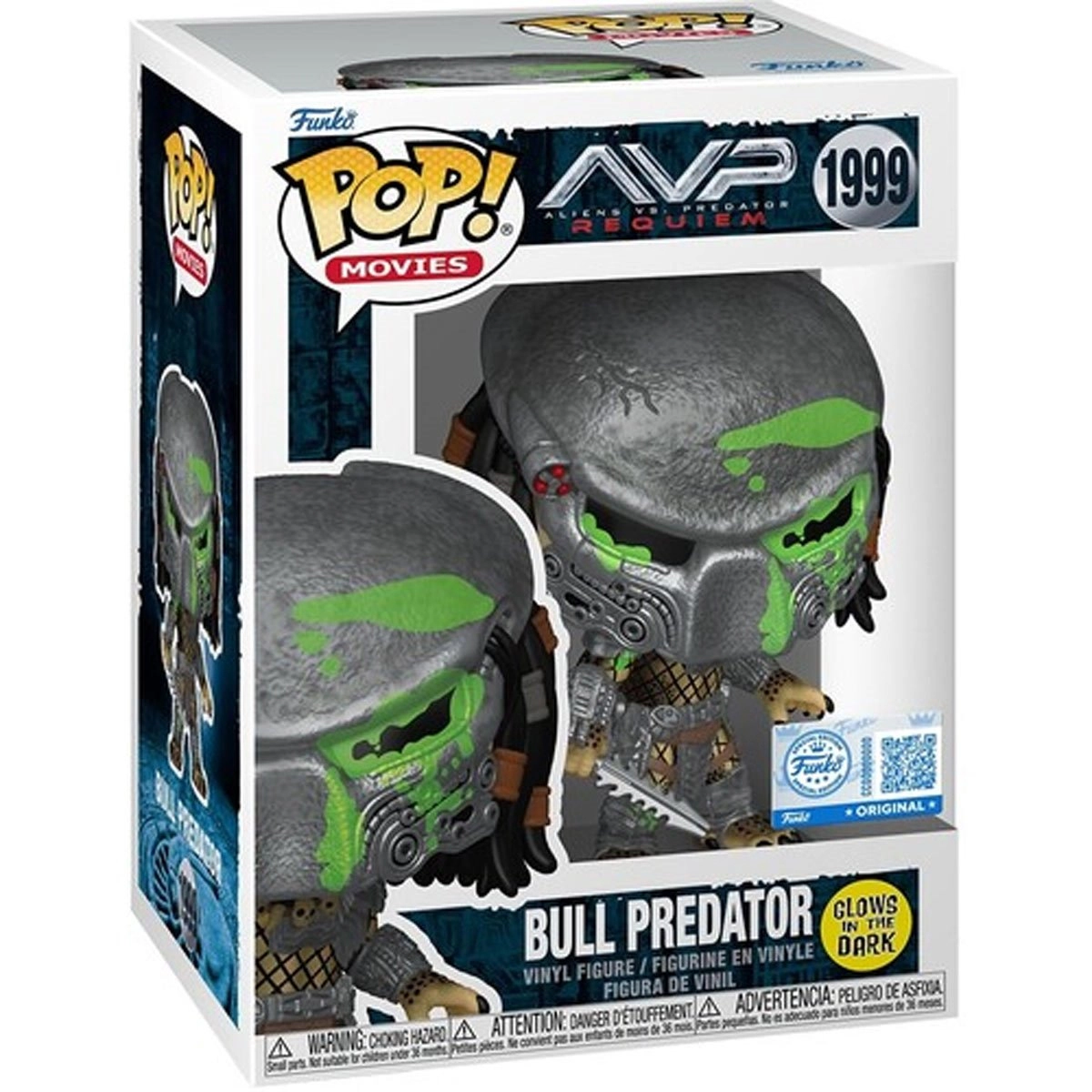Funko Pop! Aliens vs. Predator: Bull Blood Predator #1999 Glows