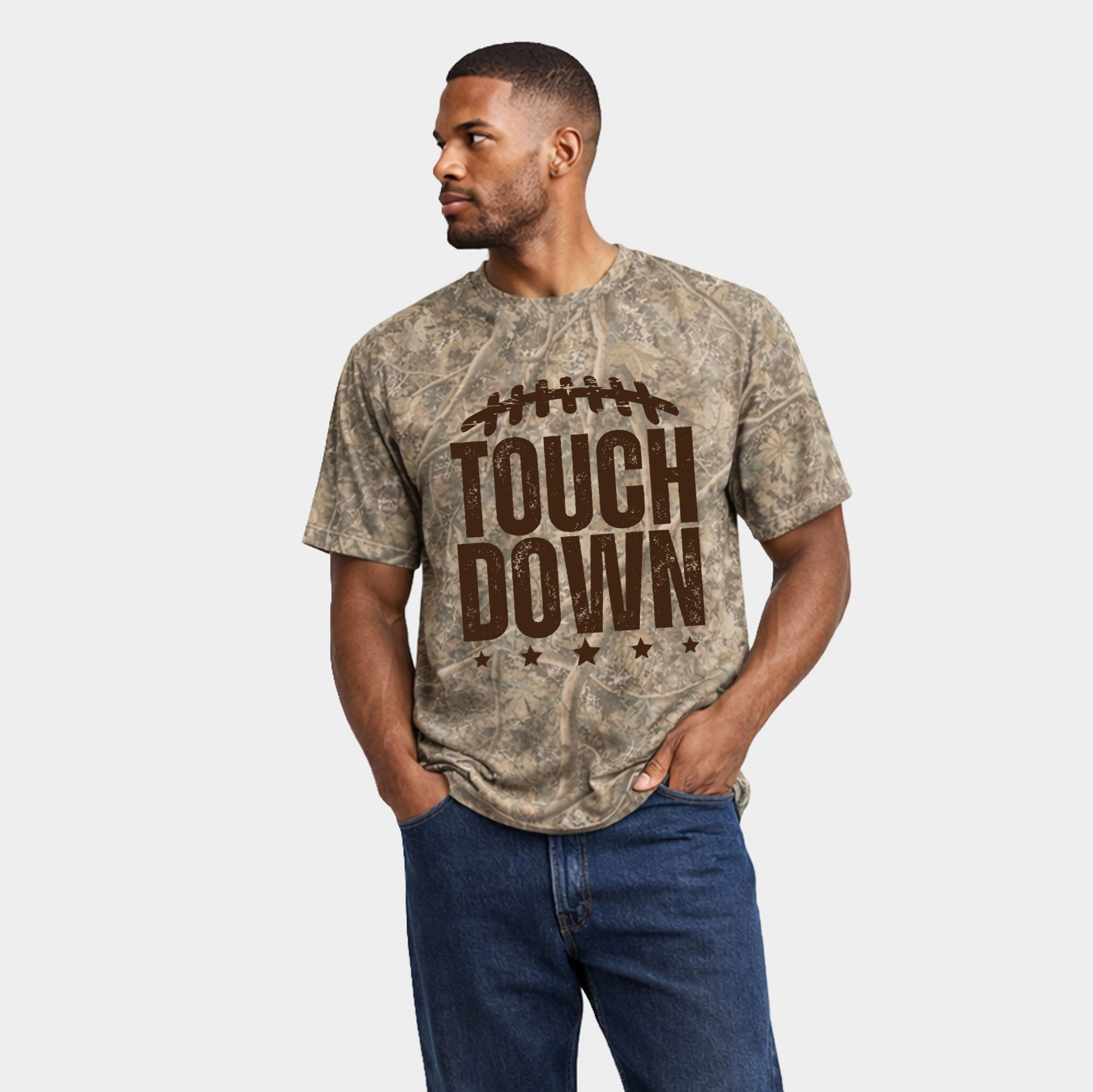 Simply Sage Market - Men's Heavyweight Crew Touch Down Stars