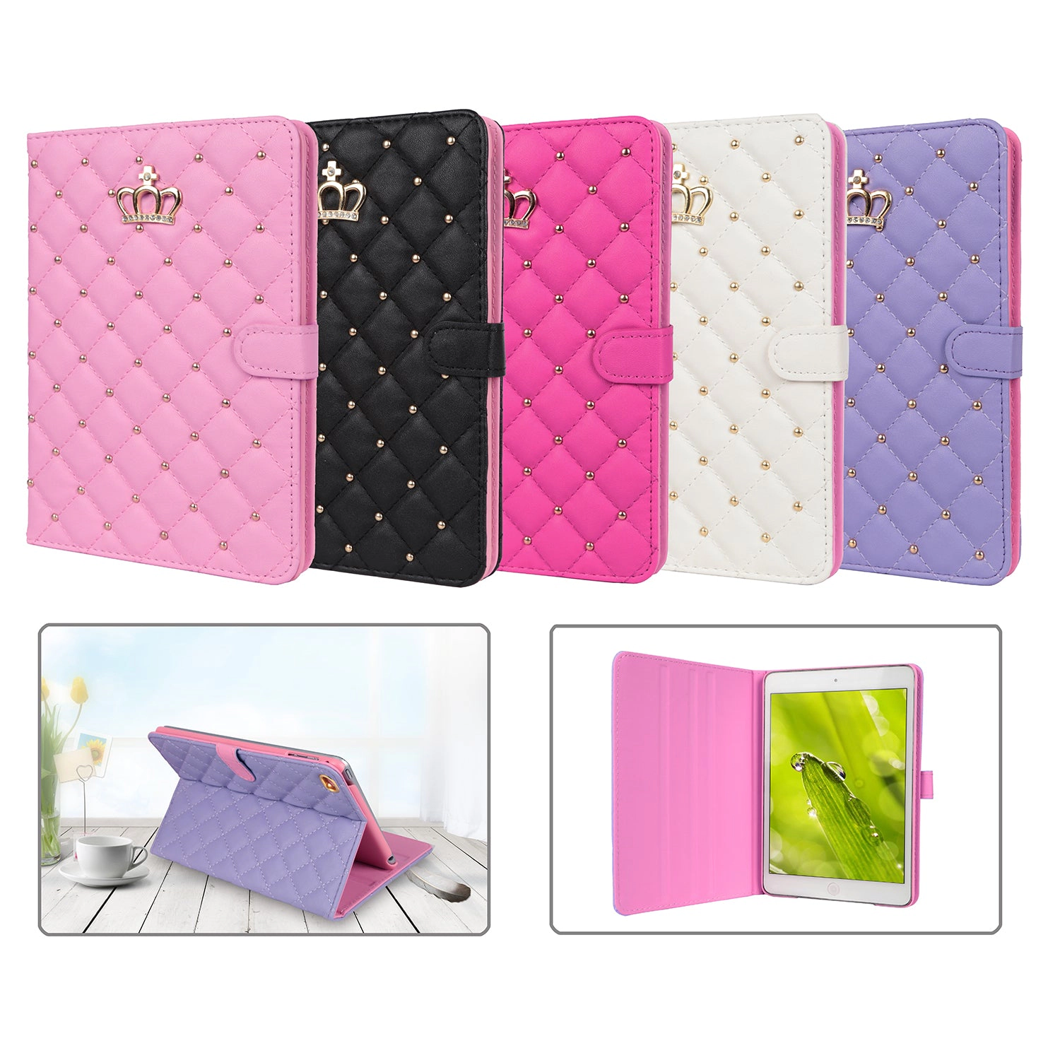GBruno Synthetic Leather Folio Case For IPad Mini 1/2/3