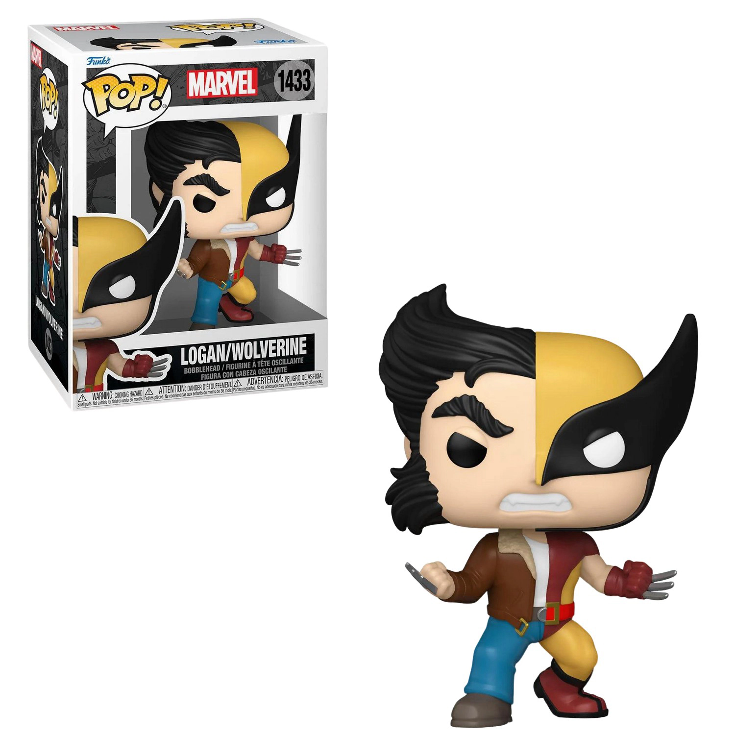 Funko Pop! Split Logan/Wolverine #1433