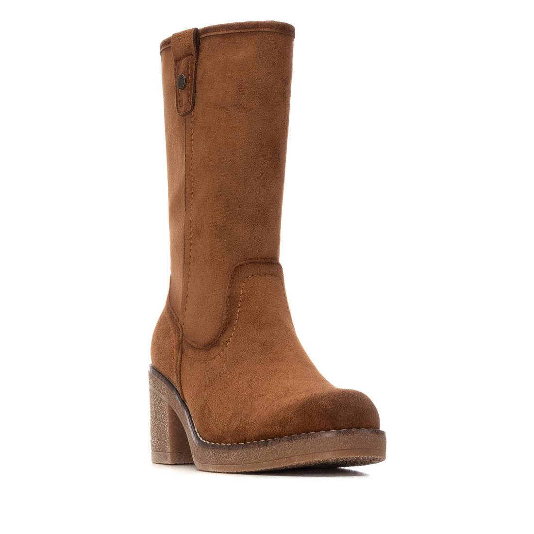 Women's Suede Block Heel Boots Refresh Collection By XTI