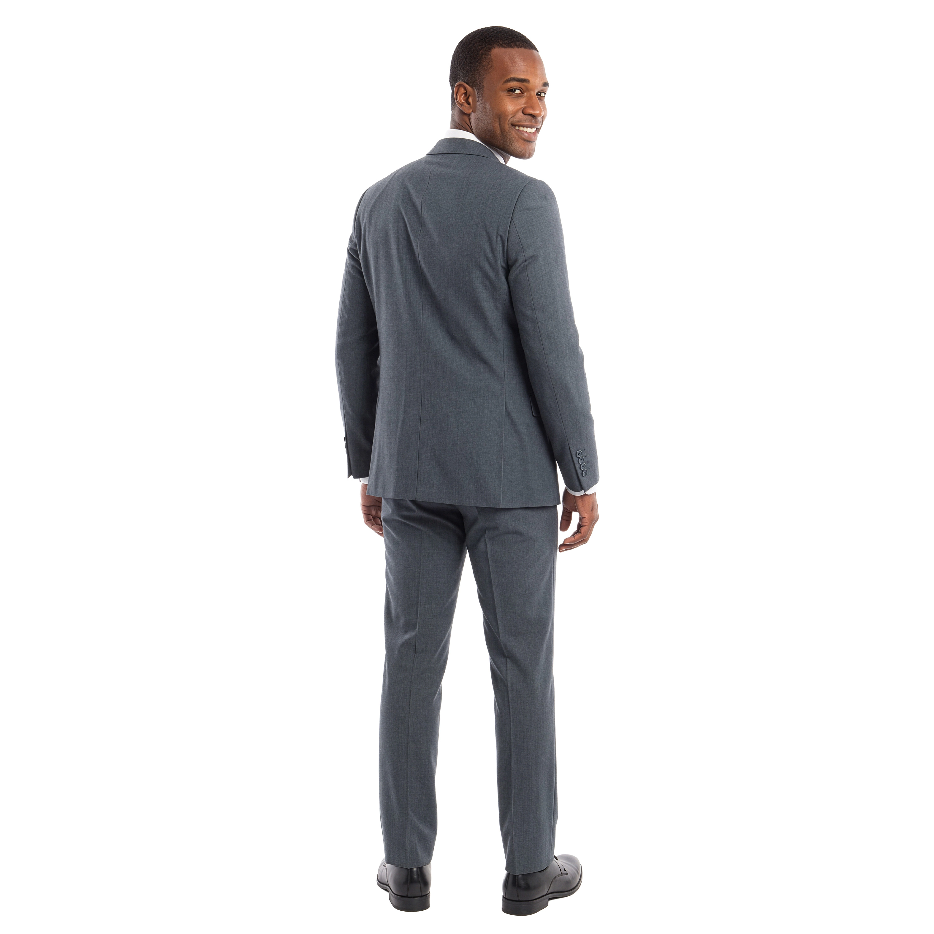 Tazzio Mens Slim Fit 3 Piece Matching Suit Set