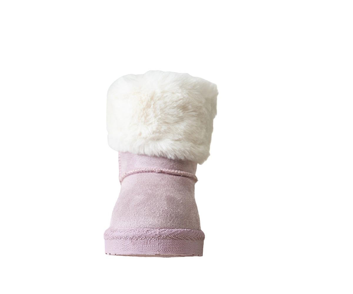 Bebe Girl's Toddler Faux Fur Winter Boots