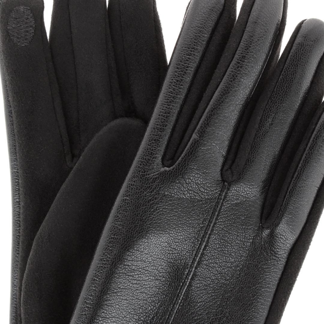 Grand Sierra Women's Faux Leather Touschreen Winter Driving Gloves