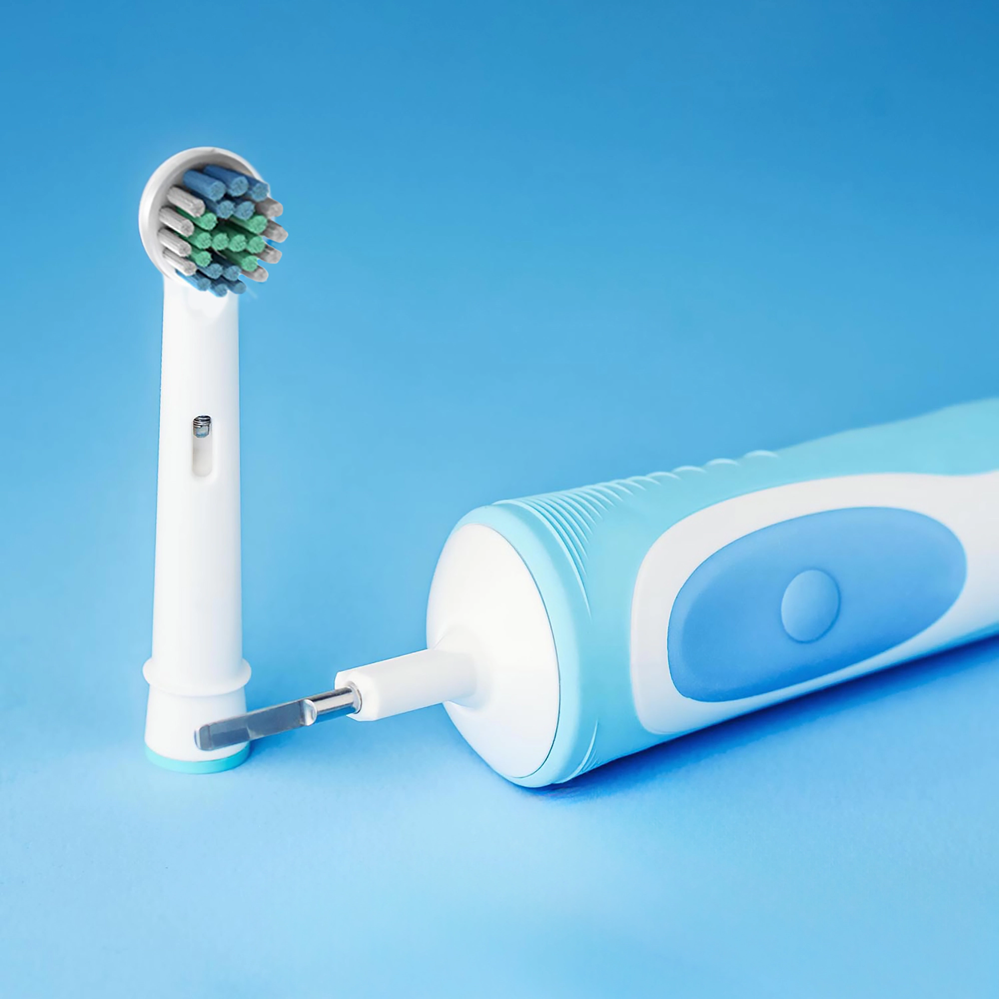 Pursonic Unisex Pack Power Sensitive Replacement Brush Heads for Oral-B