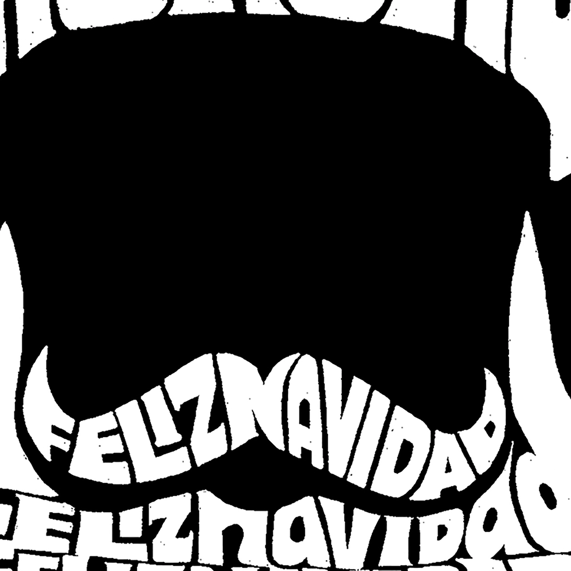 LA Pop Art Men’s T-Shirt - Feliz Navidad Santa Word