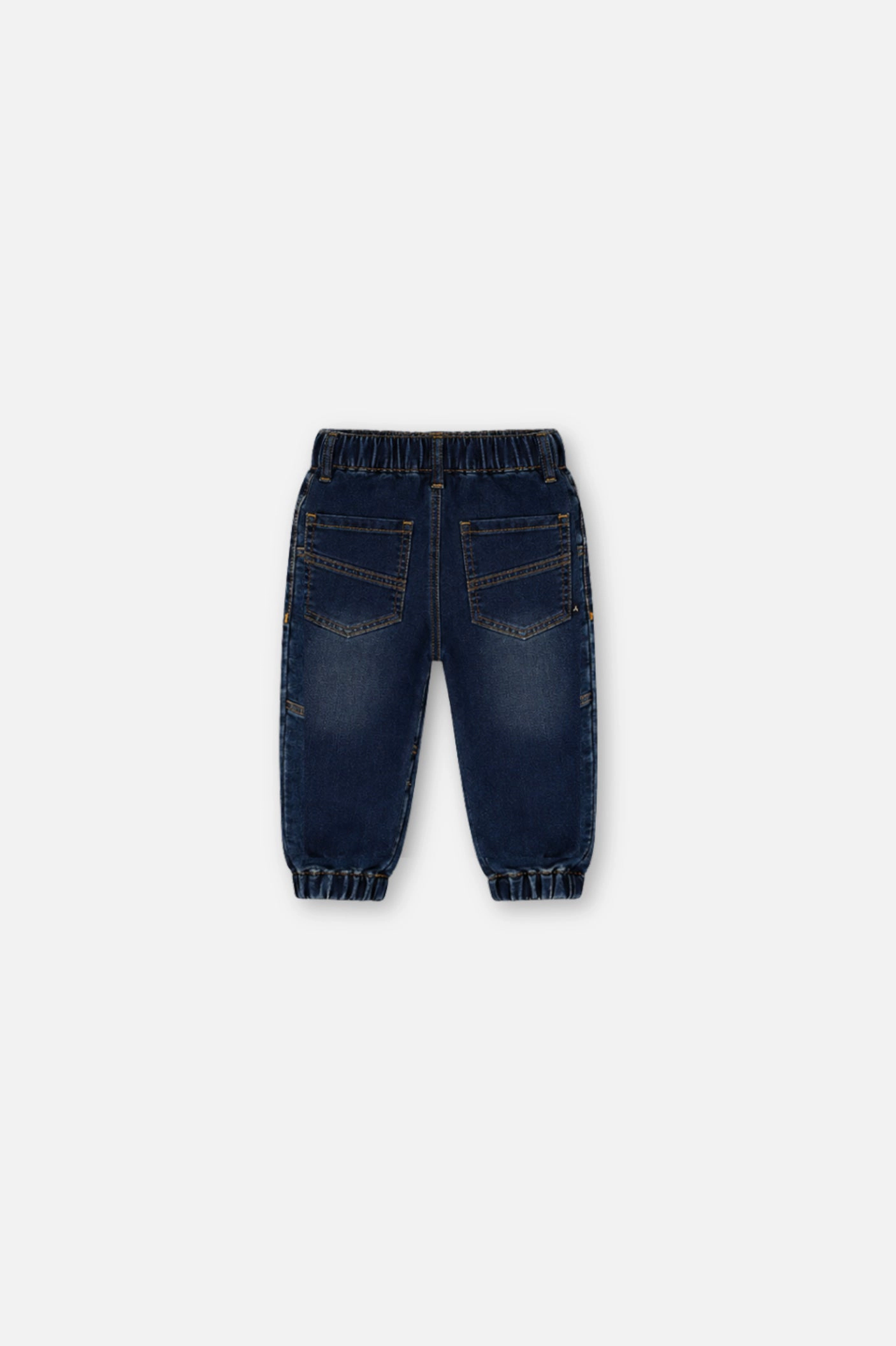 Deux par Deux Boys French Terry Denim Jogger Pants
