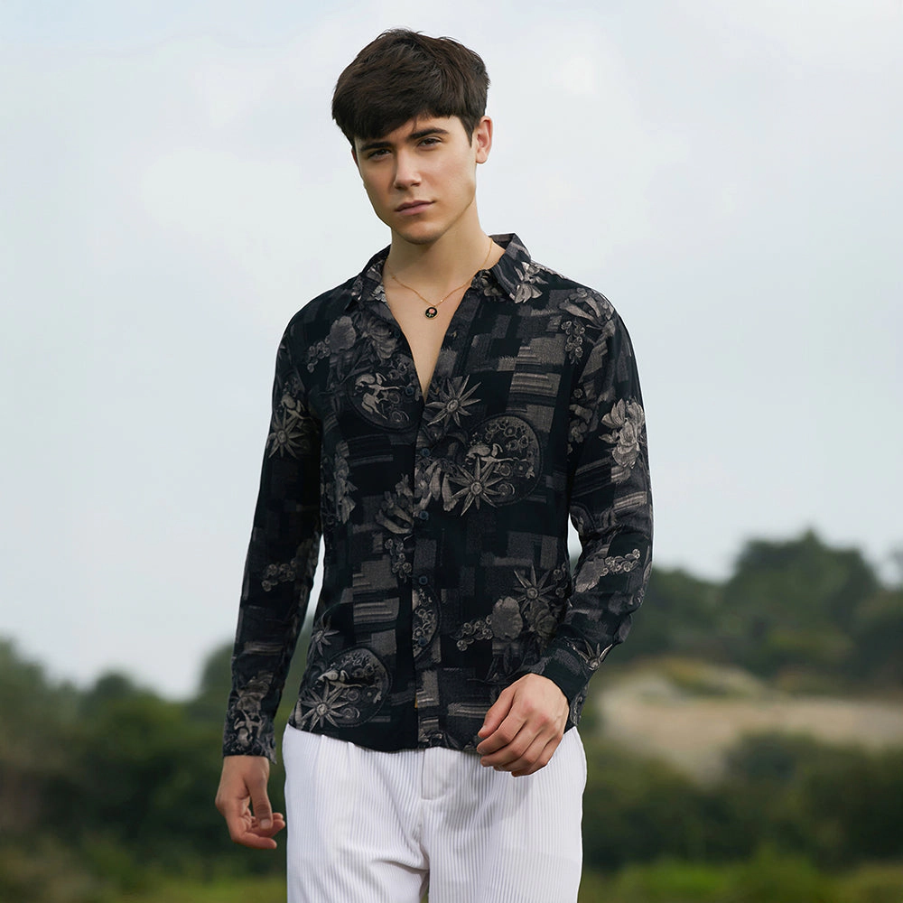 Bloom-Imprint Shirt