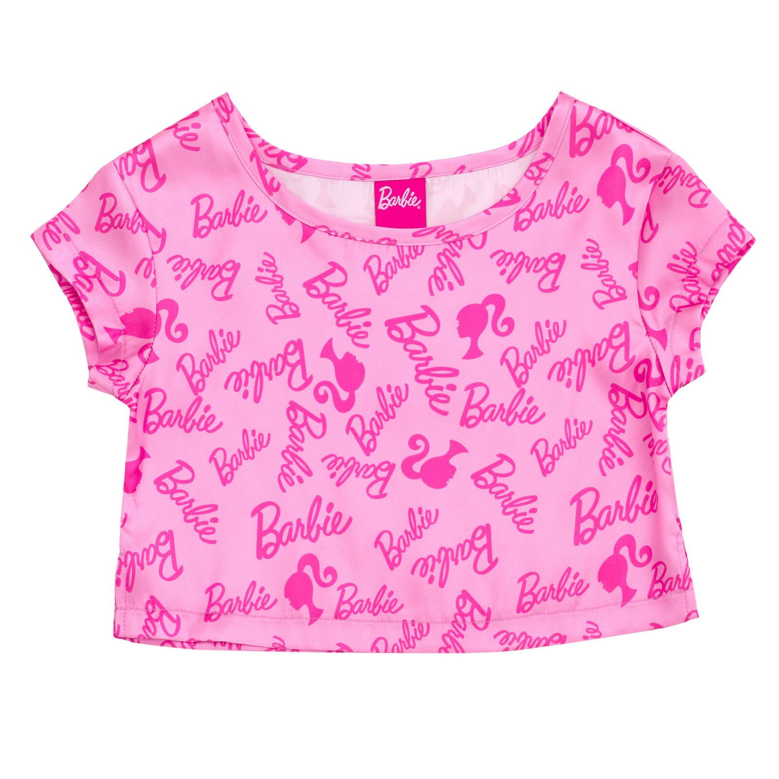 Barbie Girls' 2-Piece Pajama Shorts Set