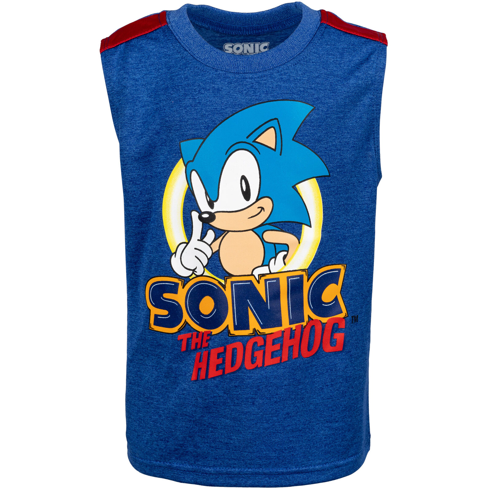 SEGA Sonic the Hedgehog Boys' Athletic T-Shirt Tank and Shorts Set