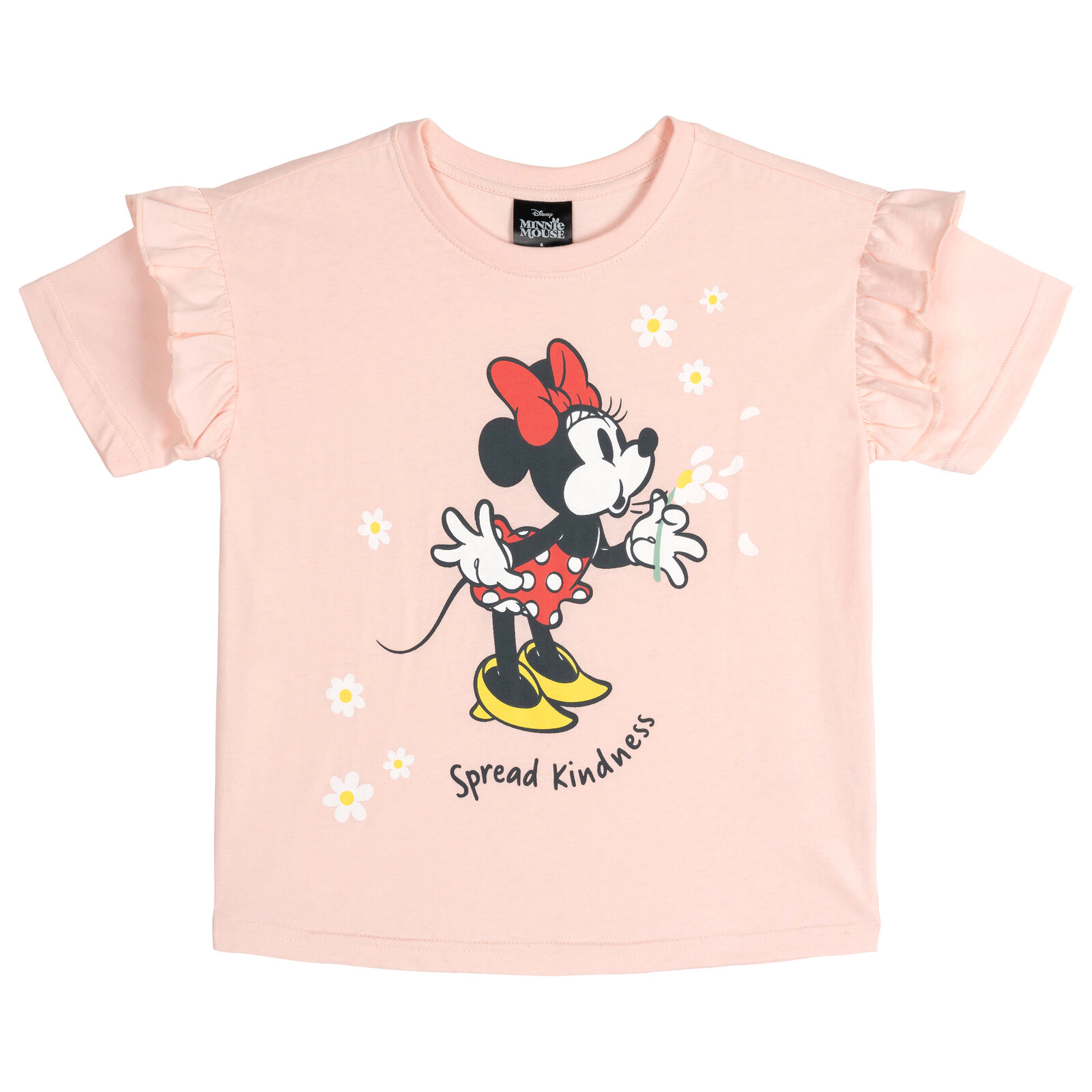 Disney Minnie Mouse Girls' Ruffle T-Shirt and Jeggings Set