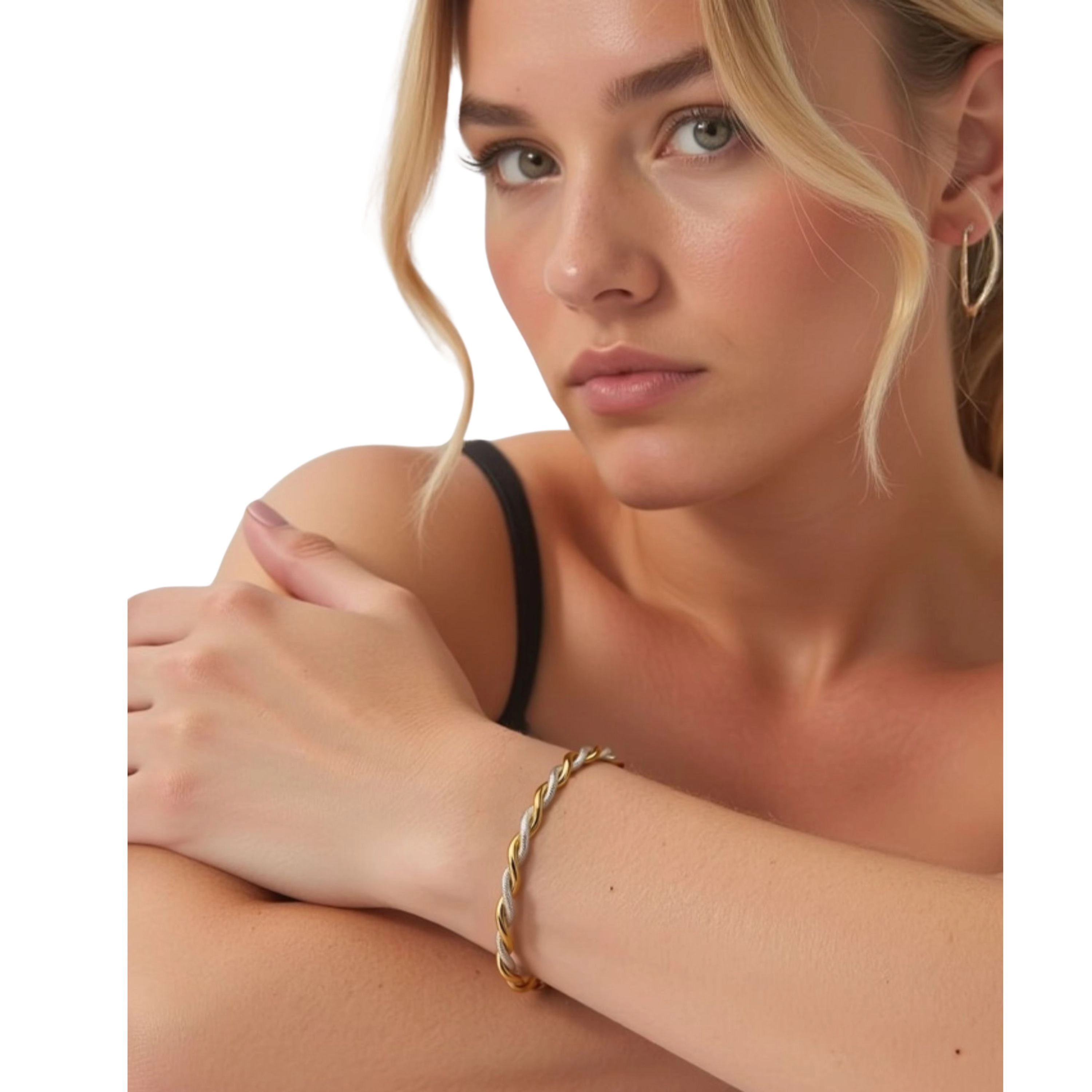Waterproof Love Twist Bracelet