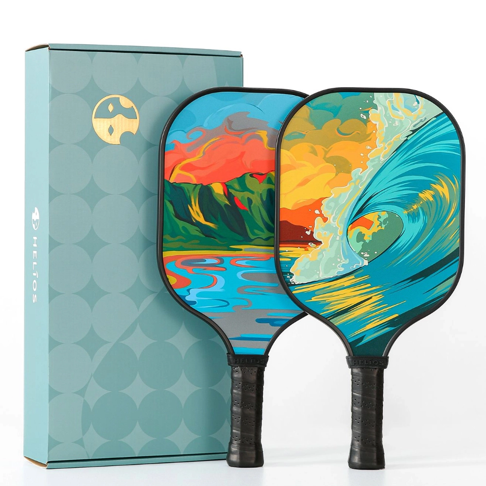 Helios Fiberglass Hawaii Oahu Pickleball Paddle Set