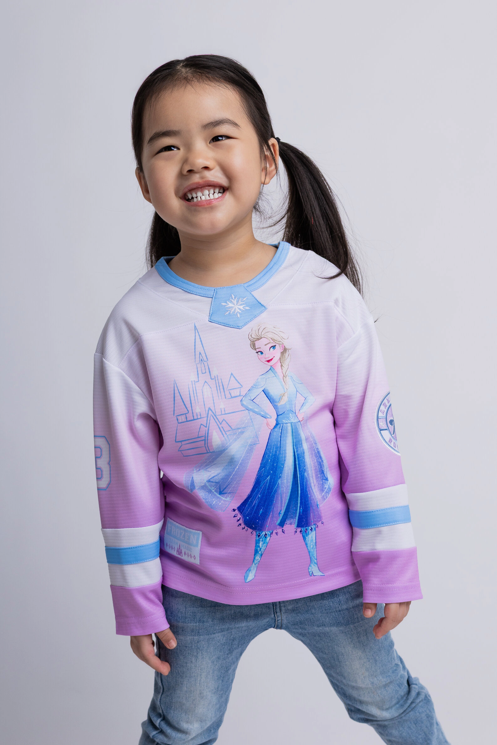 Disney Matching Family Athletic Hockey Jersey