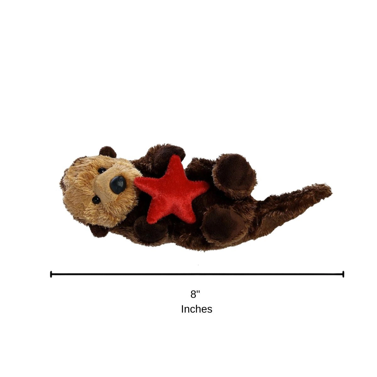 Aurora Mini Flopsie Otto the Sea Otter 8-Inch Stuffed Animal Plush