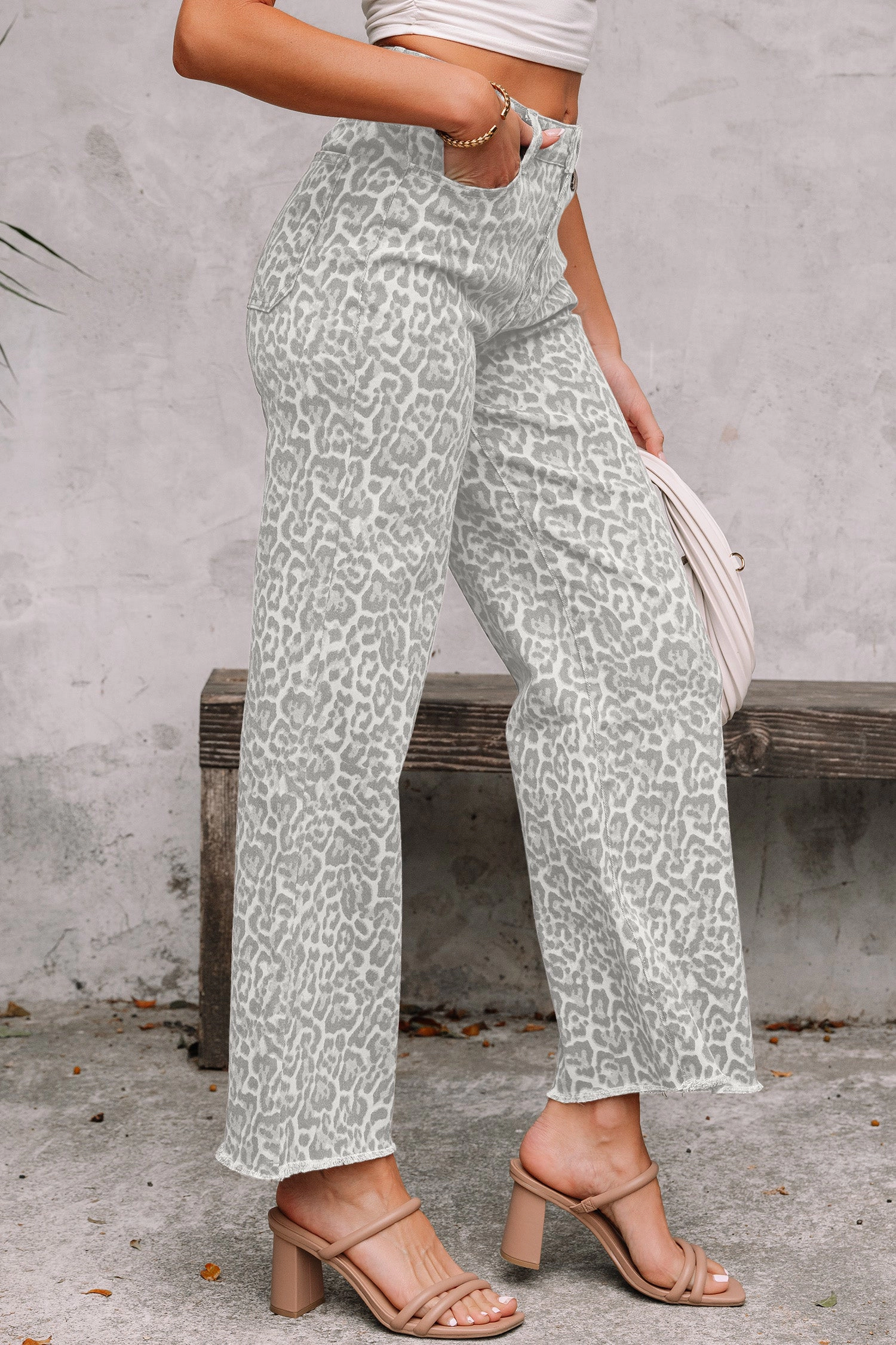 Threaded Pear Women's Giuliana Leg High Waist Jeans