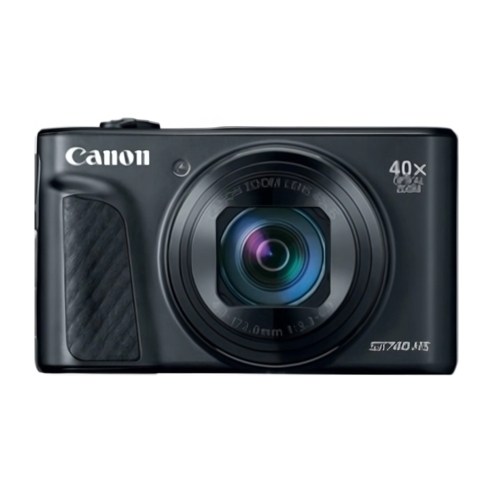 Canon PowerShot SX740 HS Digital Camera (Black) (2955C001) + 64GB 4K AOM Pro Kit