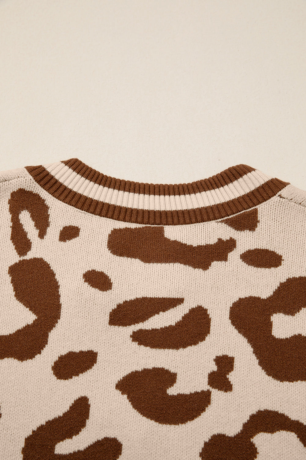 Threaded Pear Women's June Printed Knit Casual Sweater