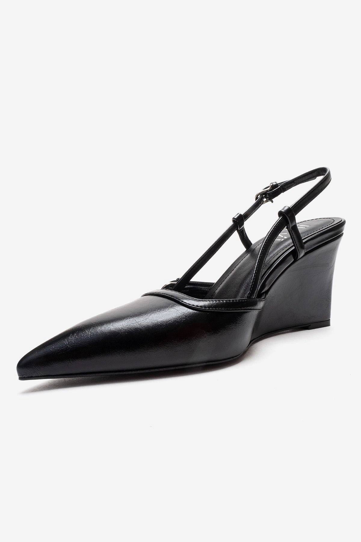 Prologue Shoes Womens Celia Pointed Toe Wedge Pump