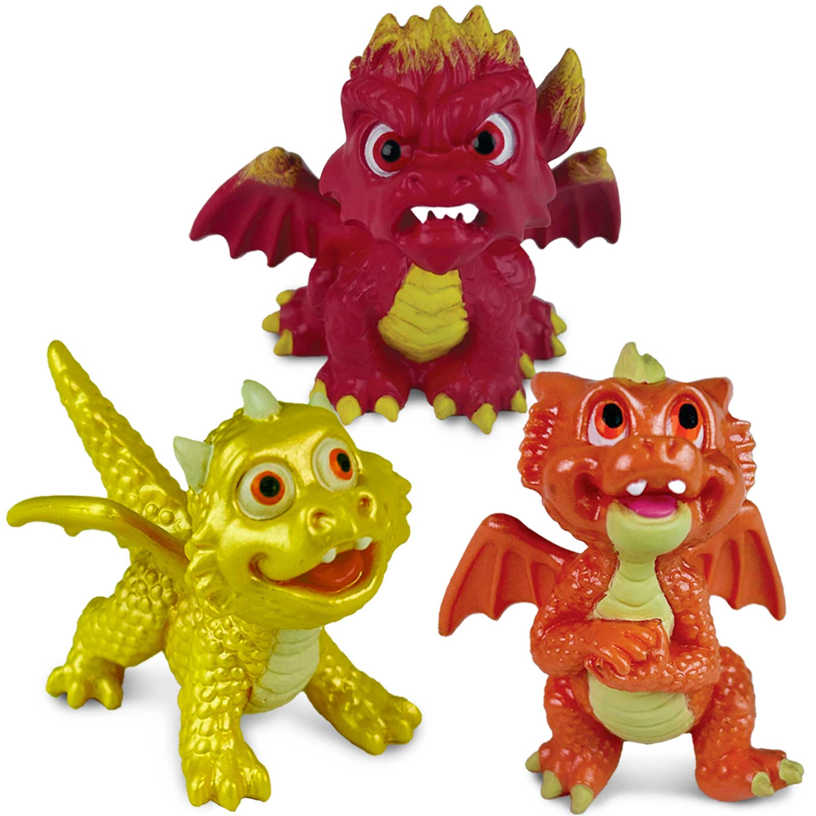 Safari Ltd. - Mystic Mood Dragons TOOB - contains 7 Mini Figurines