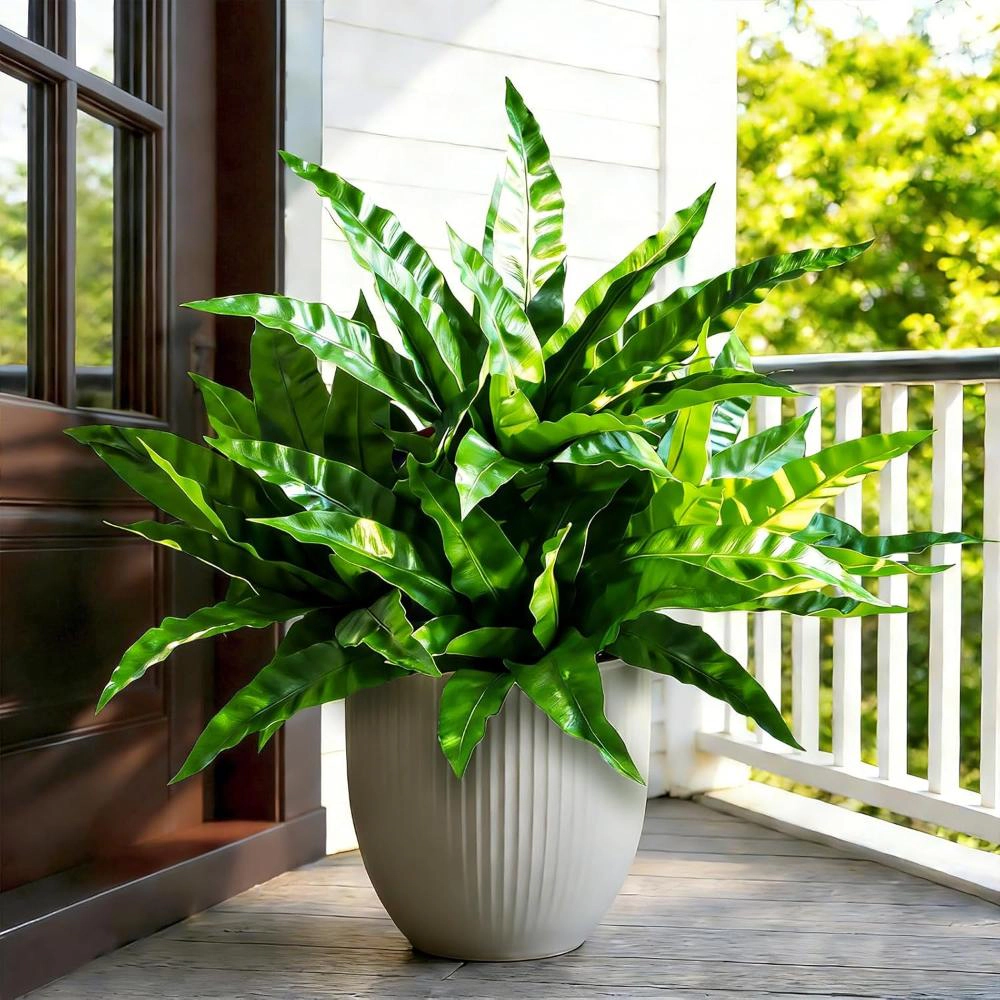 Majestic Crafters 4 Pieces Real Touch Faux Ferns