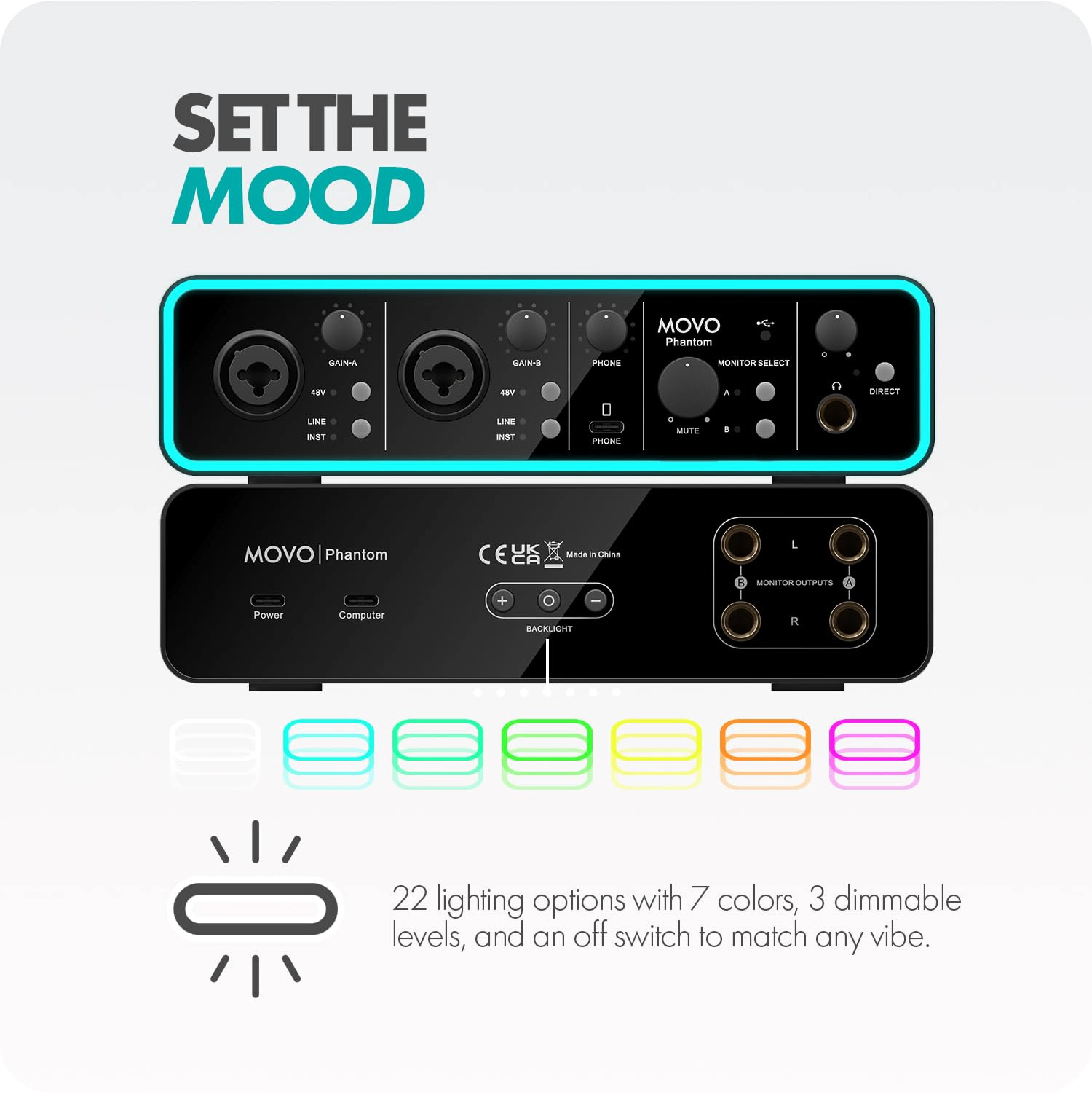 Movo PodKit2AH Podcast Equipment Bundle for 2 Condenser Microphone Kit with MDX-1 2x2 USB-C Audio Interface