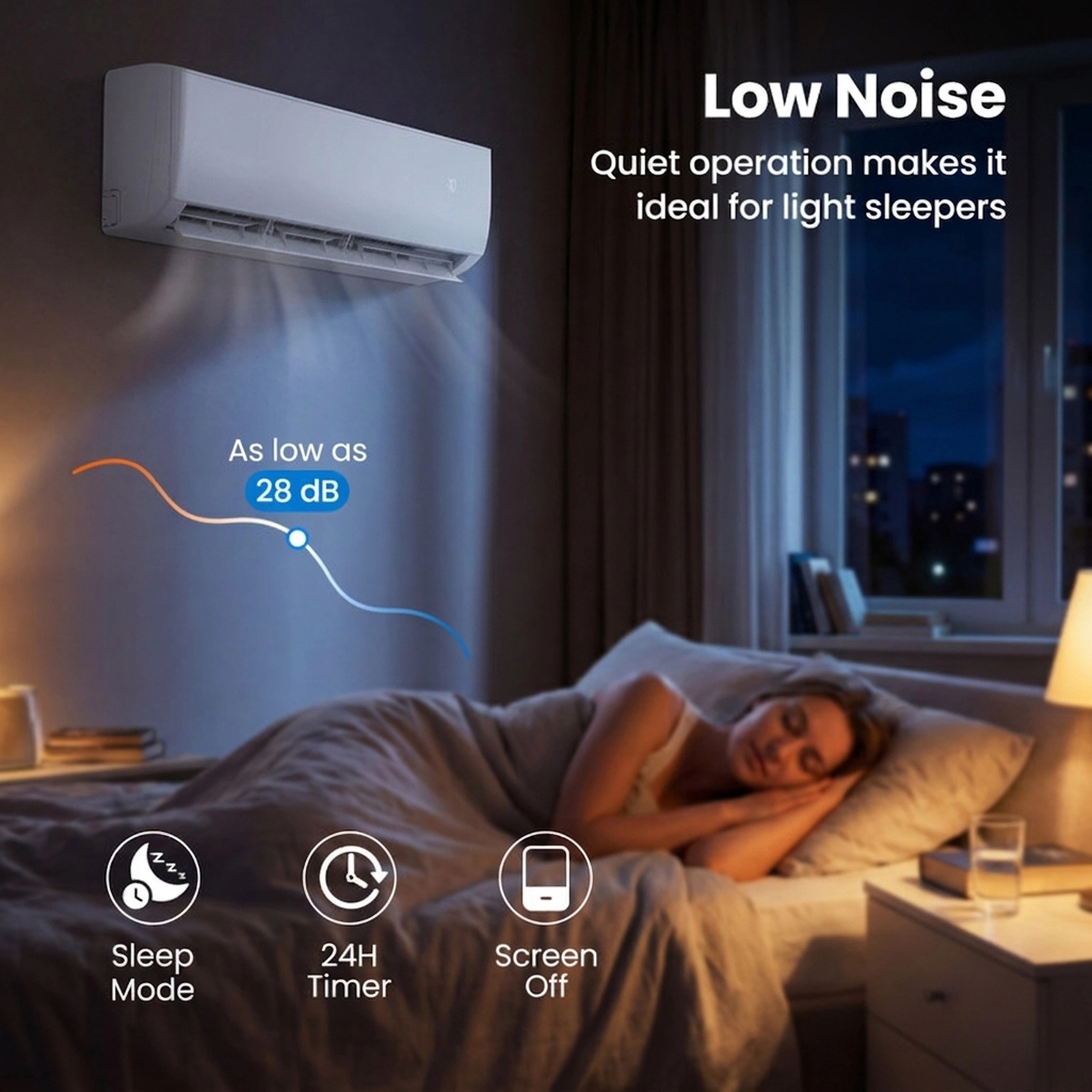 SUGIFT 12000-BTU 20-SEER2 115V 750-sq ft R454B WiFi Ductless Mini Split Air Conditioner with Heat Pump